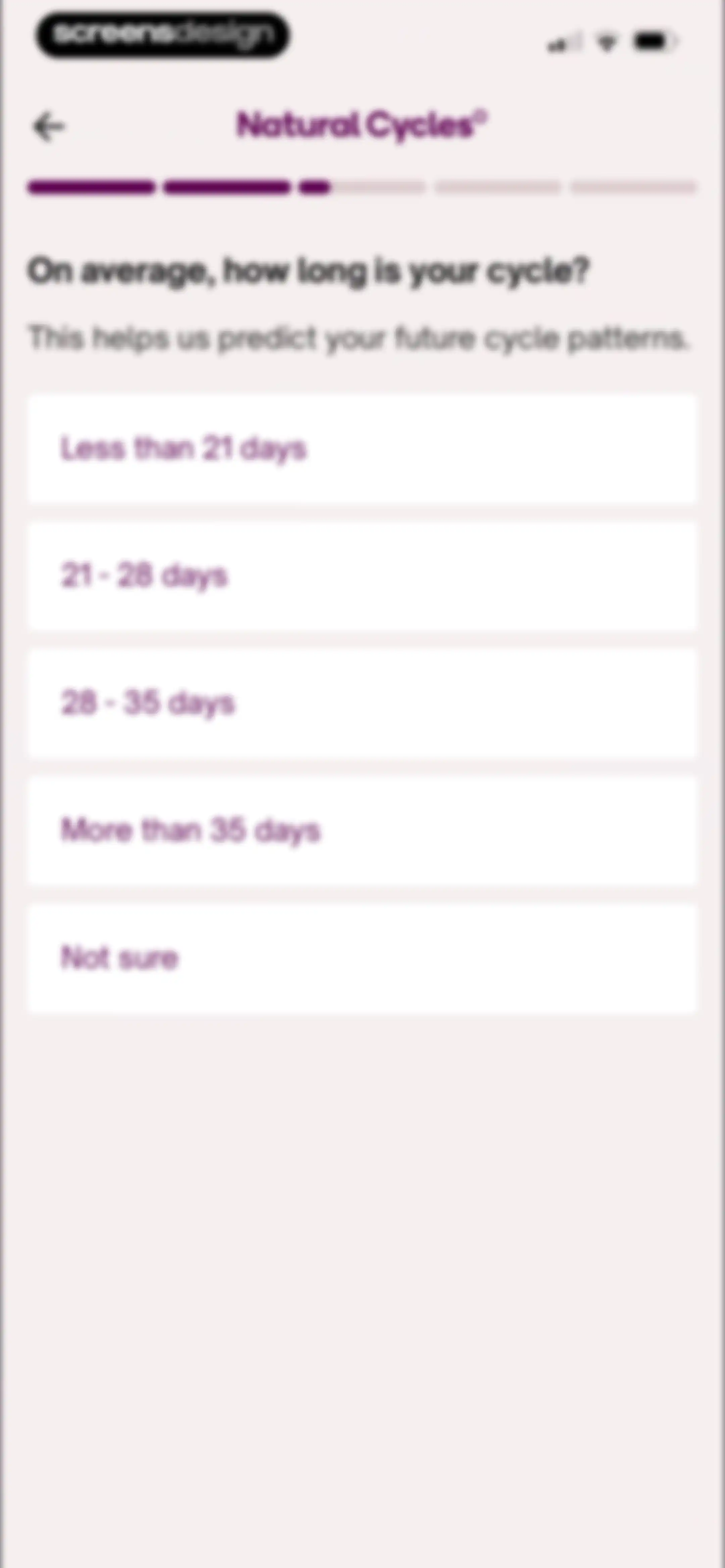 Natural Cycles Fertility App screen 13