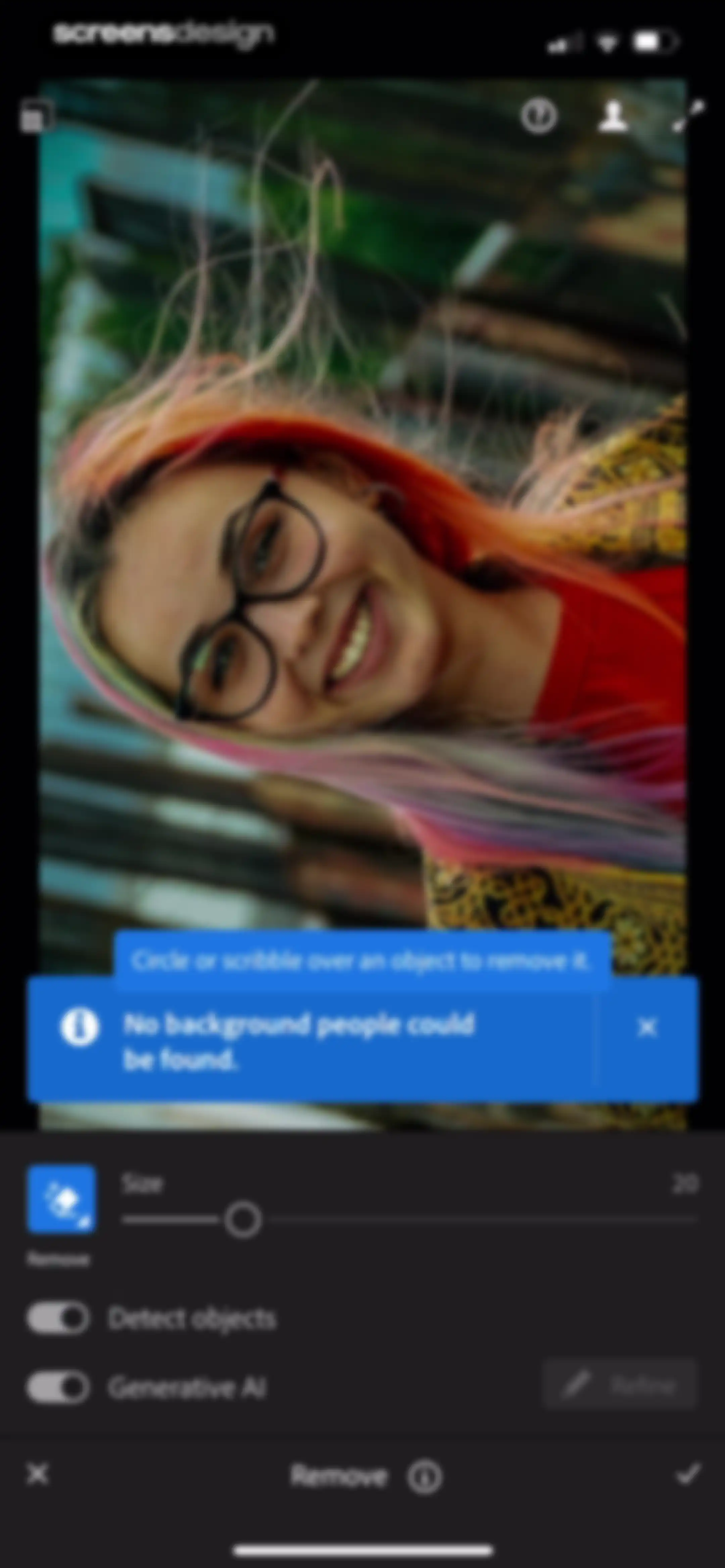 Lightroom: AI Photo Editor screen 103
