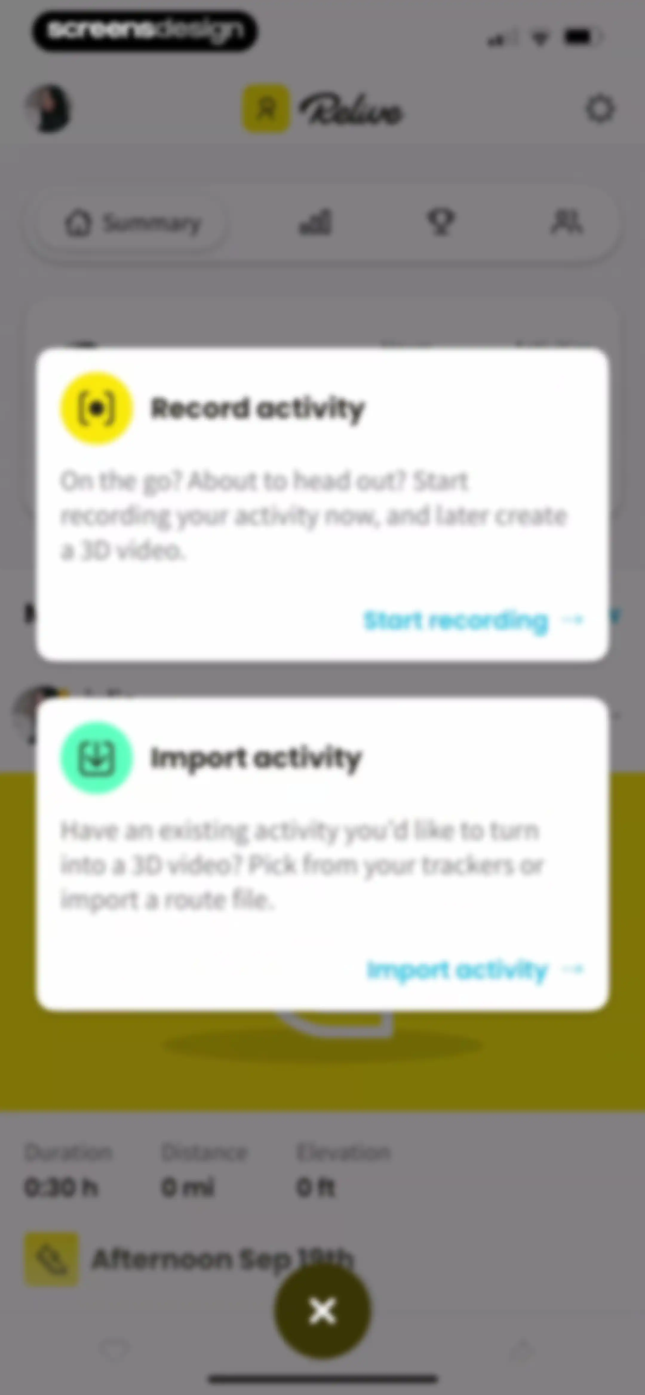 Relive: Hike & Ride Memories screen 92