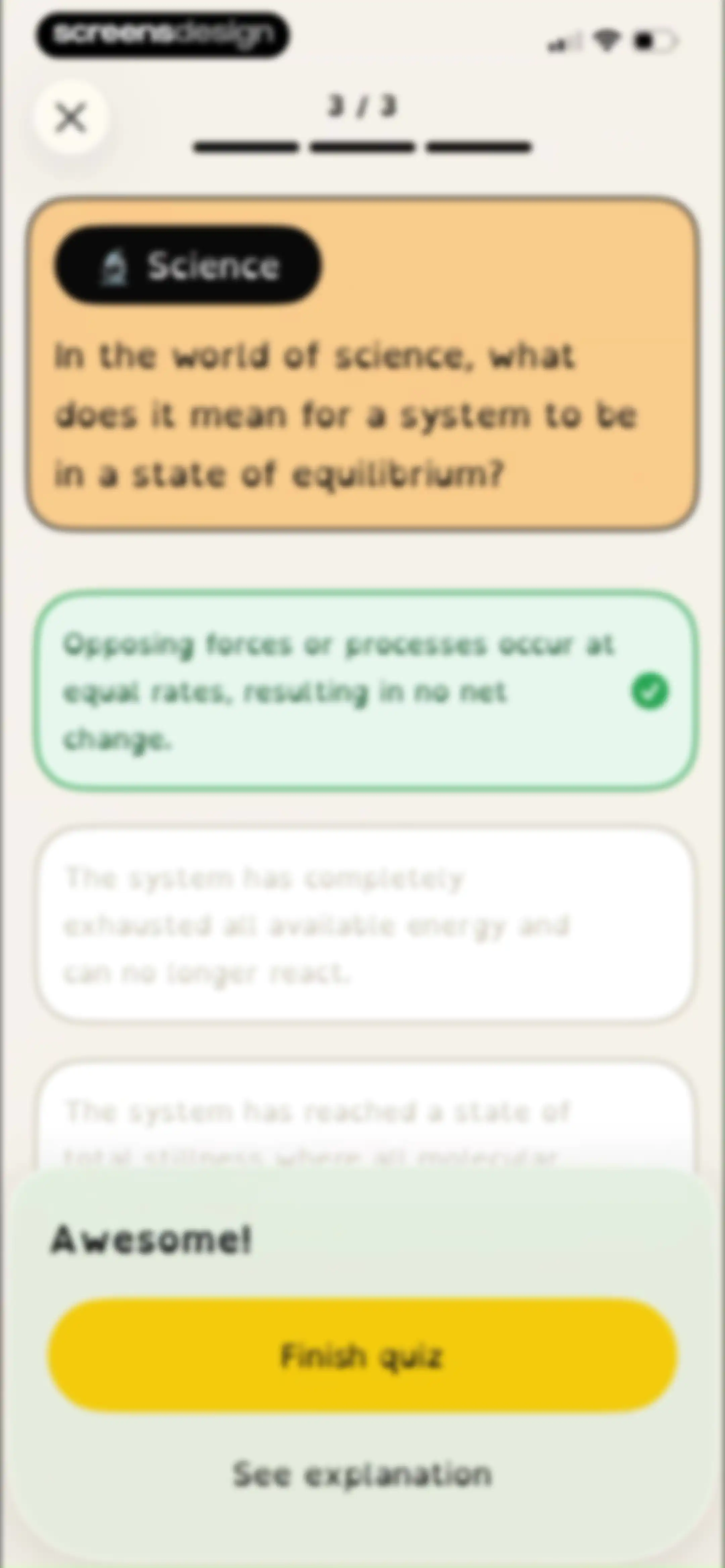 GenK: Daily Learning & Quiz screen 82