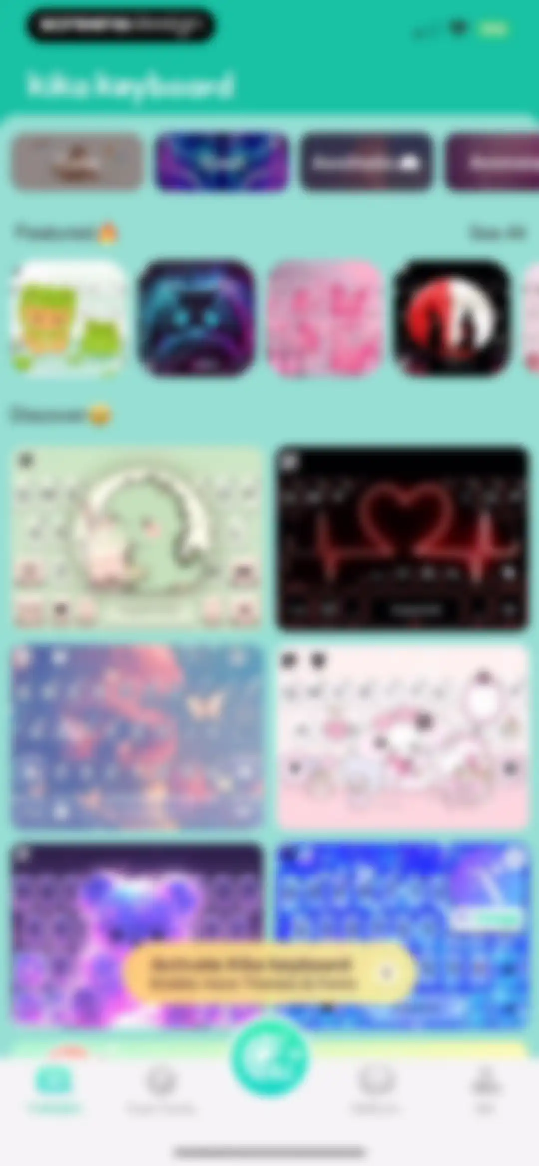 Kika Keyboard: Custom Themes screen 3