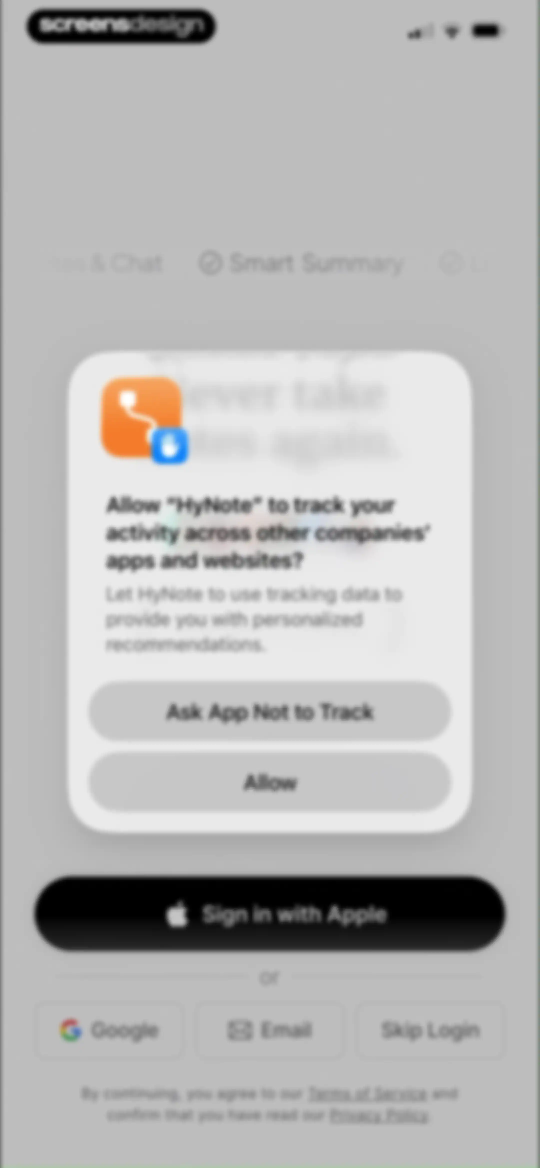 HyNote: AI Note Taker, Summary screen 5