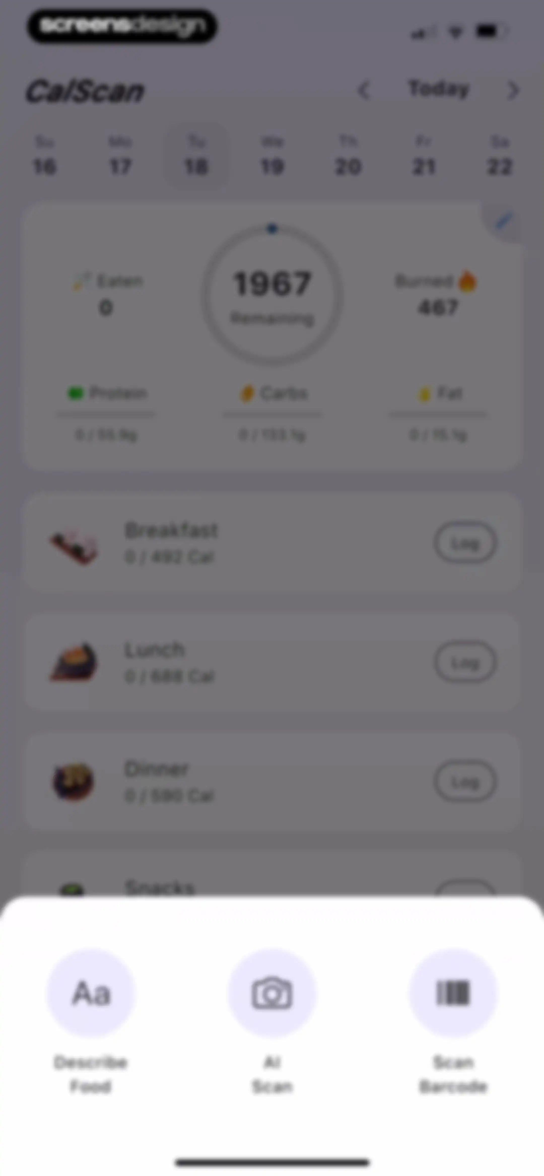 CalScan - AI Calorie Tracker screen 33