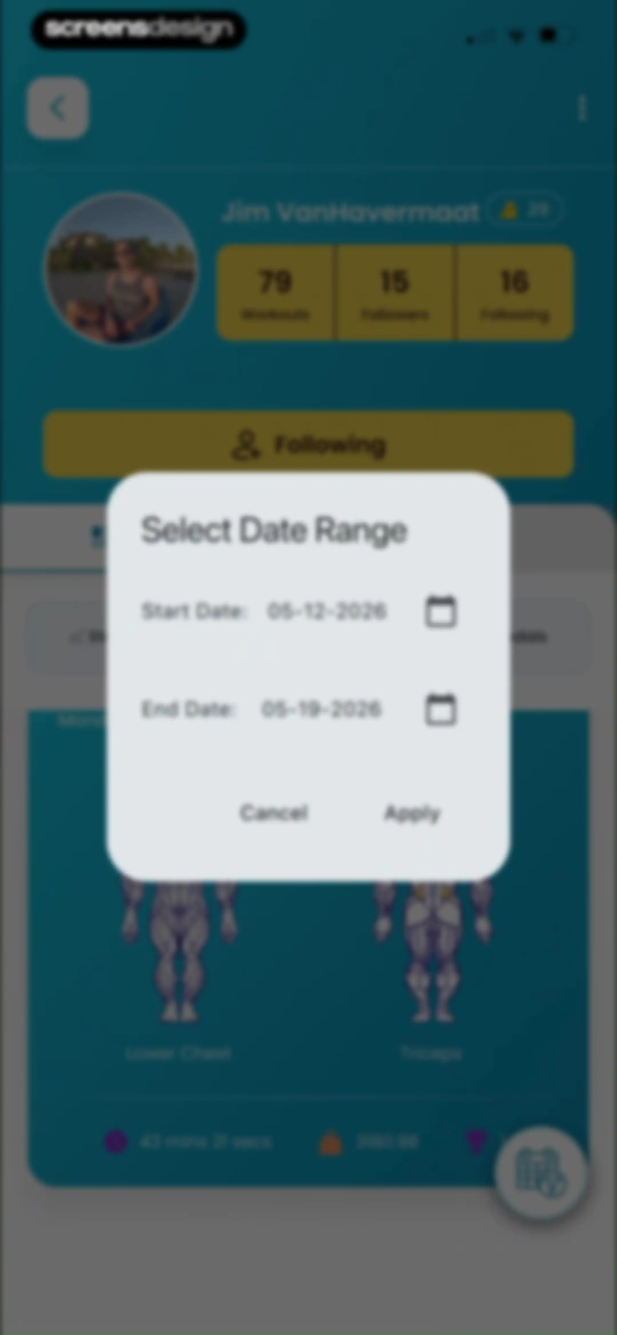 BUFF | Gym Workout Tracker screen 95