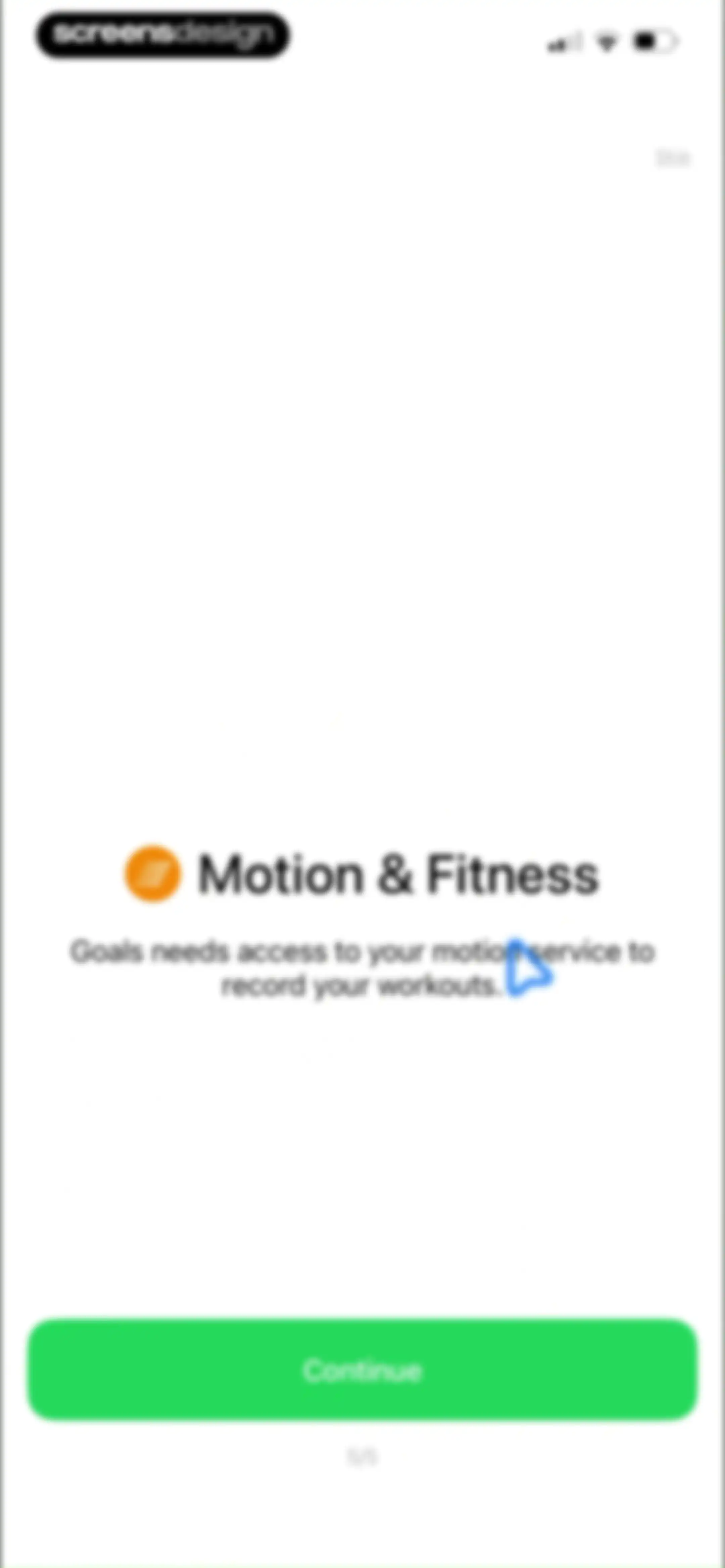 Running Walking Tracker Goals screen 12