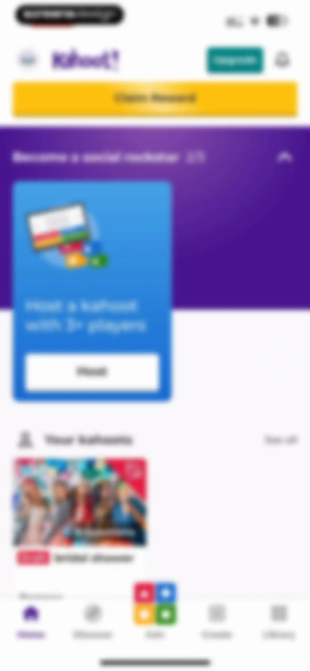Kahoot! Play & Create Quizzes screen 86