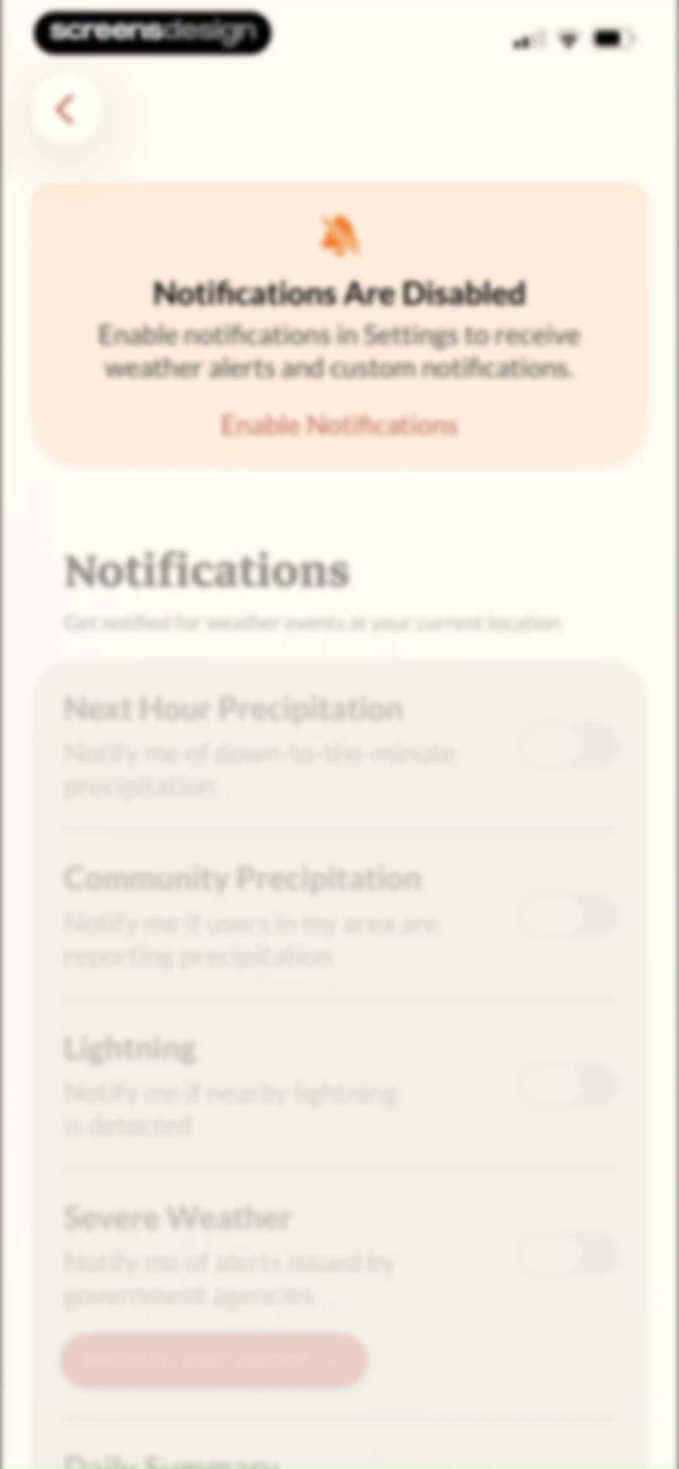 Acme Weather screen 68