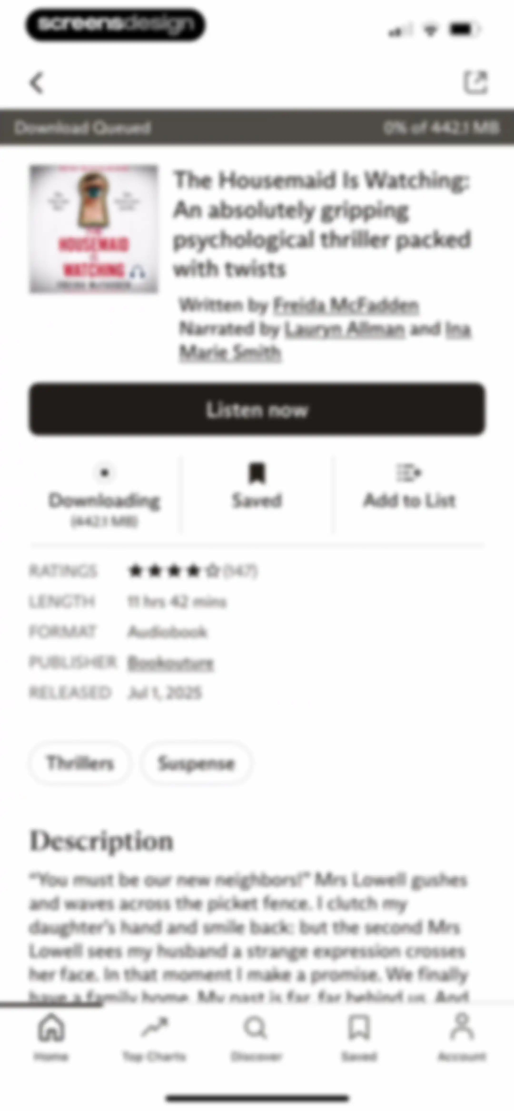 Everand: Audiobooks & Ebooks screen 24
