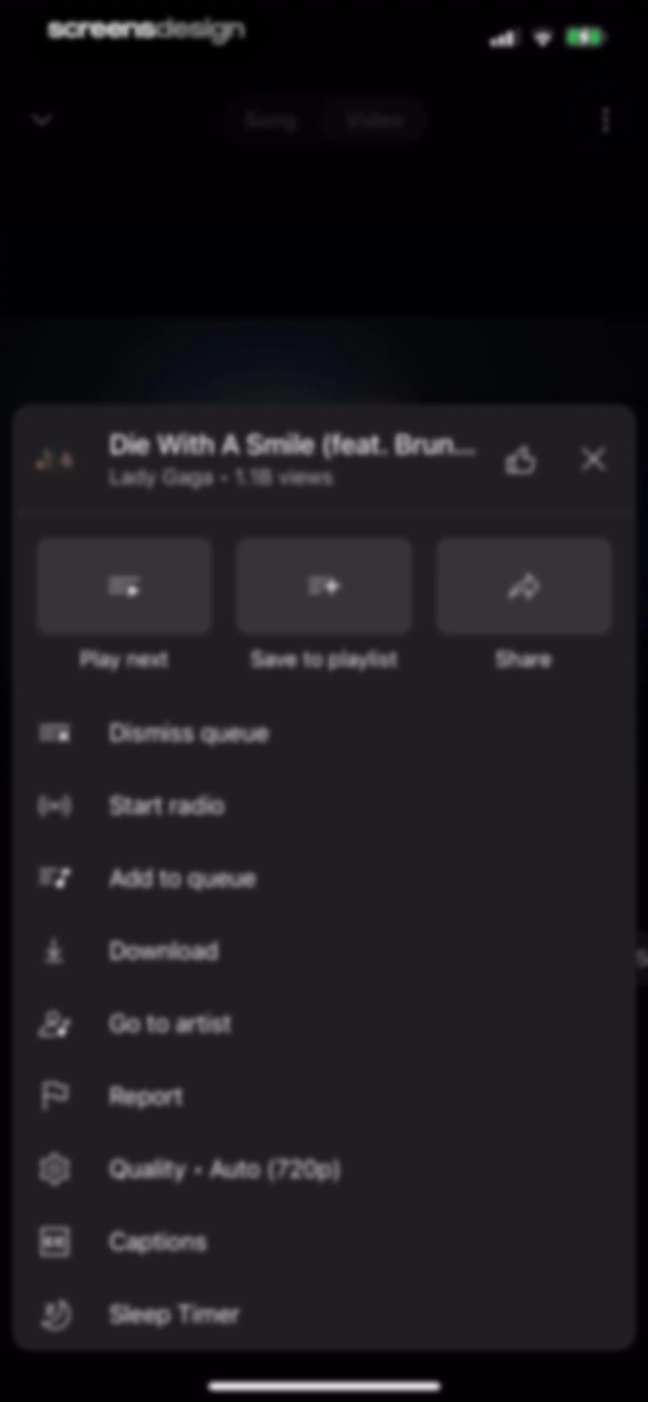 YouTube Music screen 49