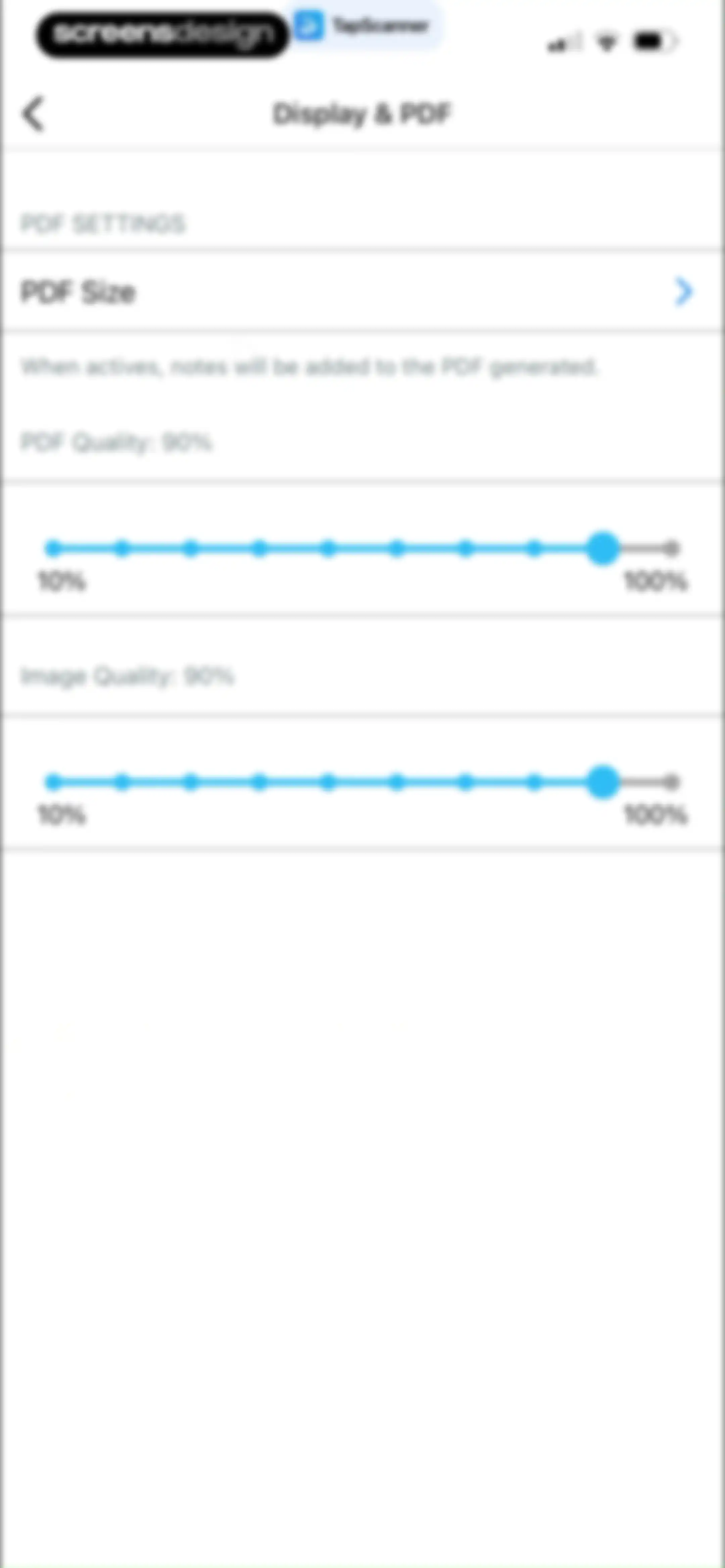 PDF Scanner App: TapScanner screen 123