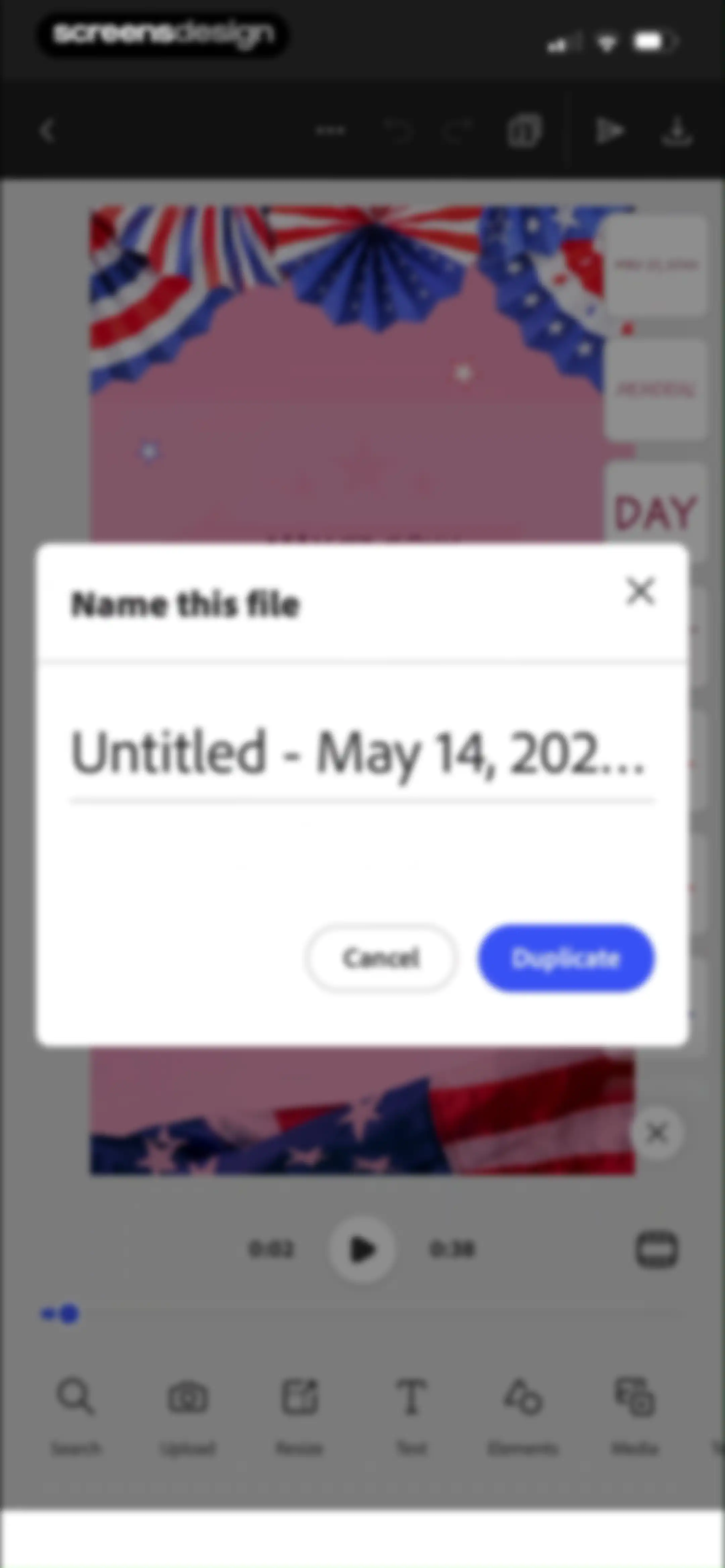 Adobe Express: Create Anything screen 97