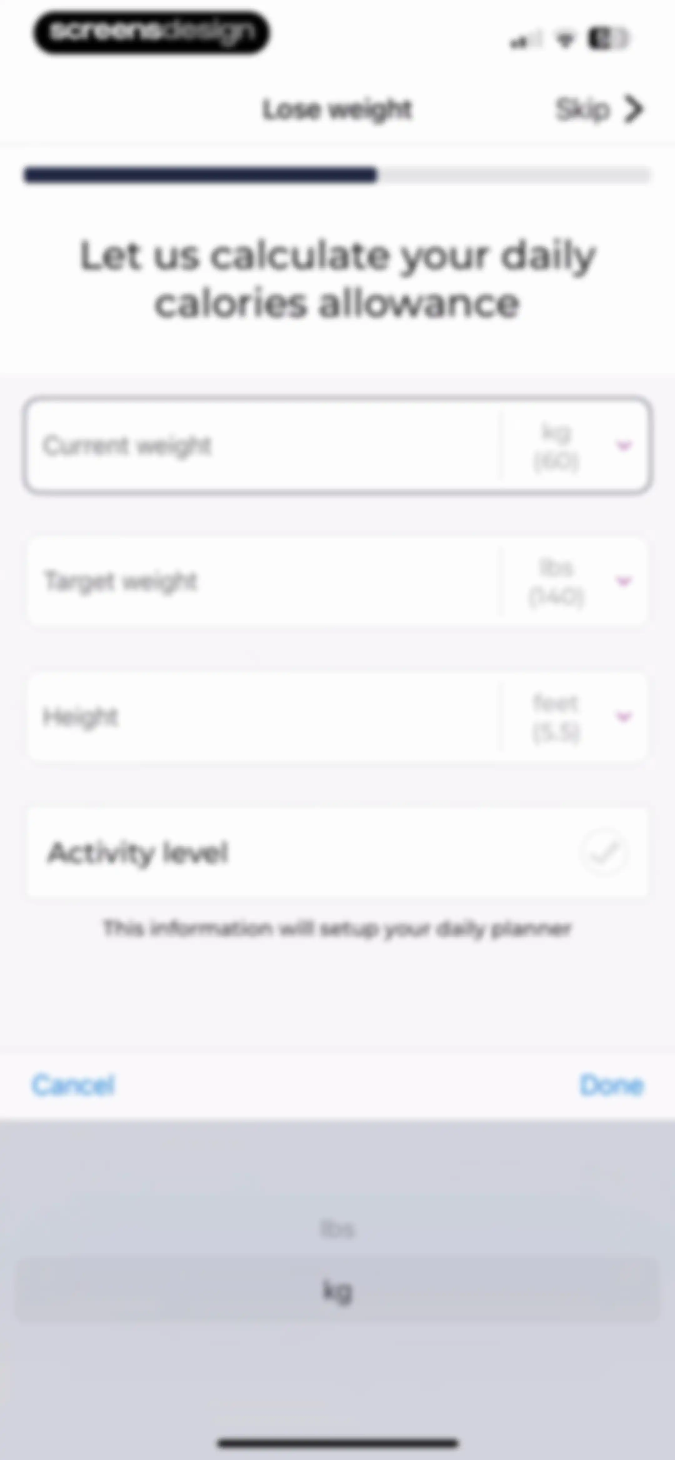 Results Wellness Lifestyle screen 24