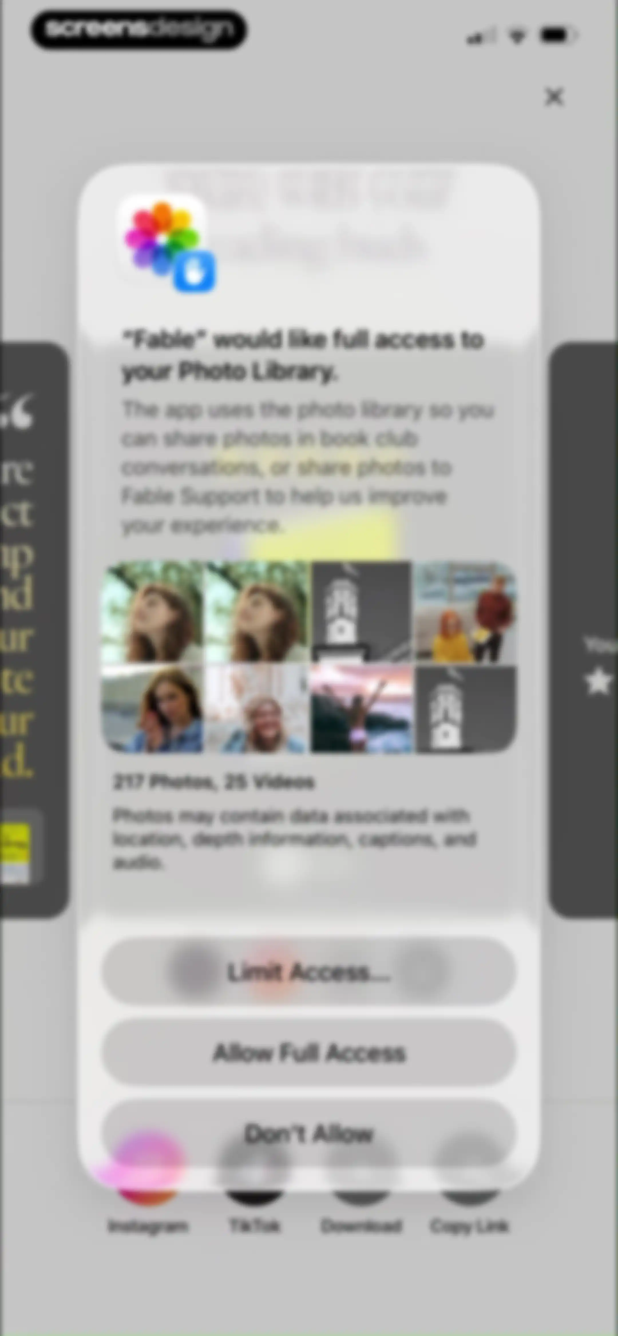 Fable: Track & Discuss Books screen 78
