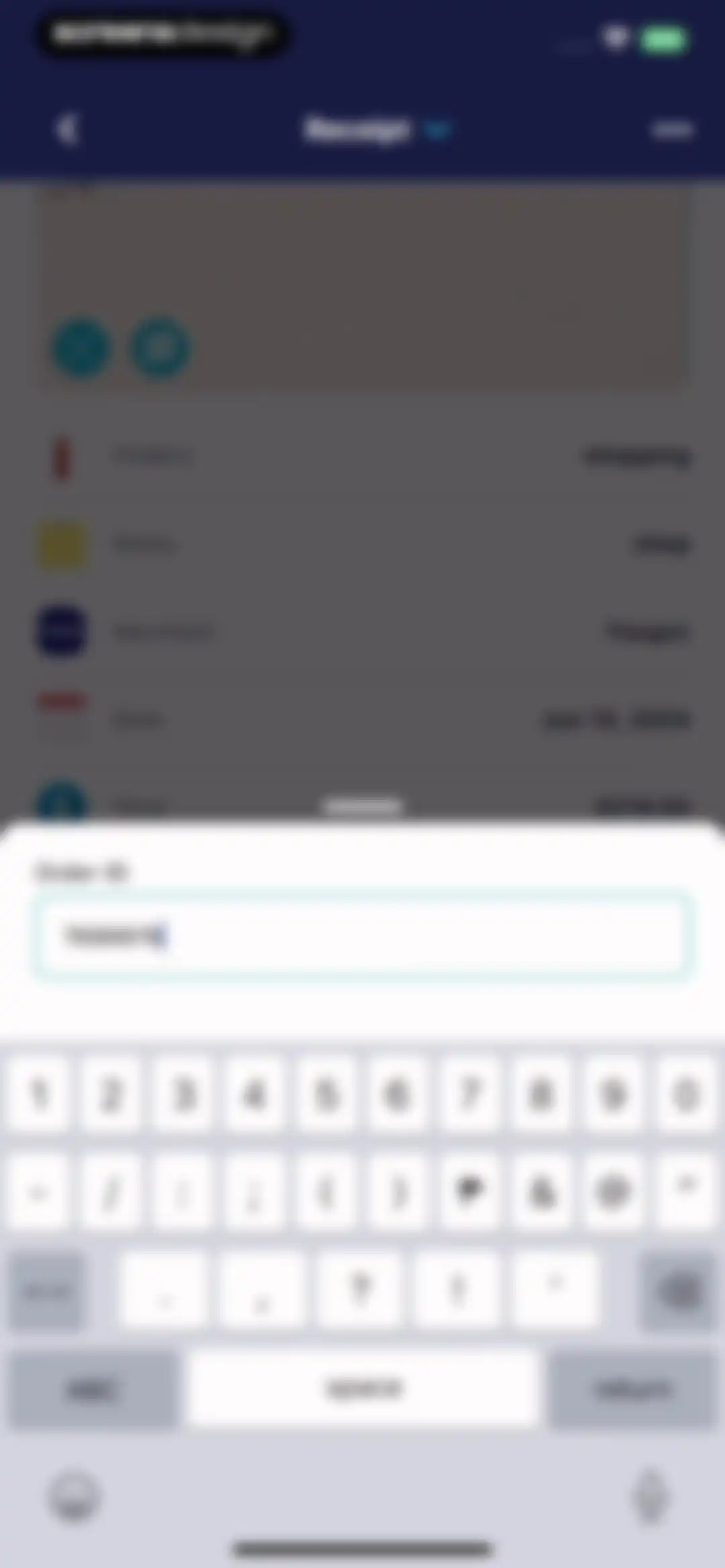 SimplyWise: Receipts, Expenses screen 42