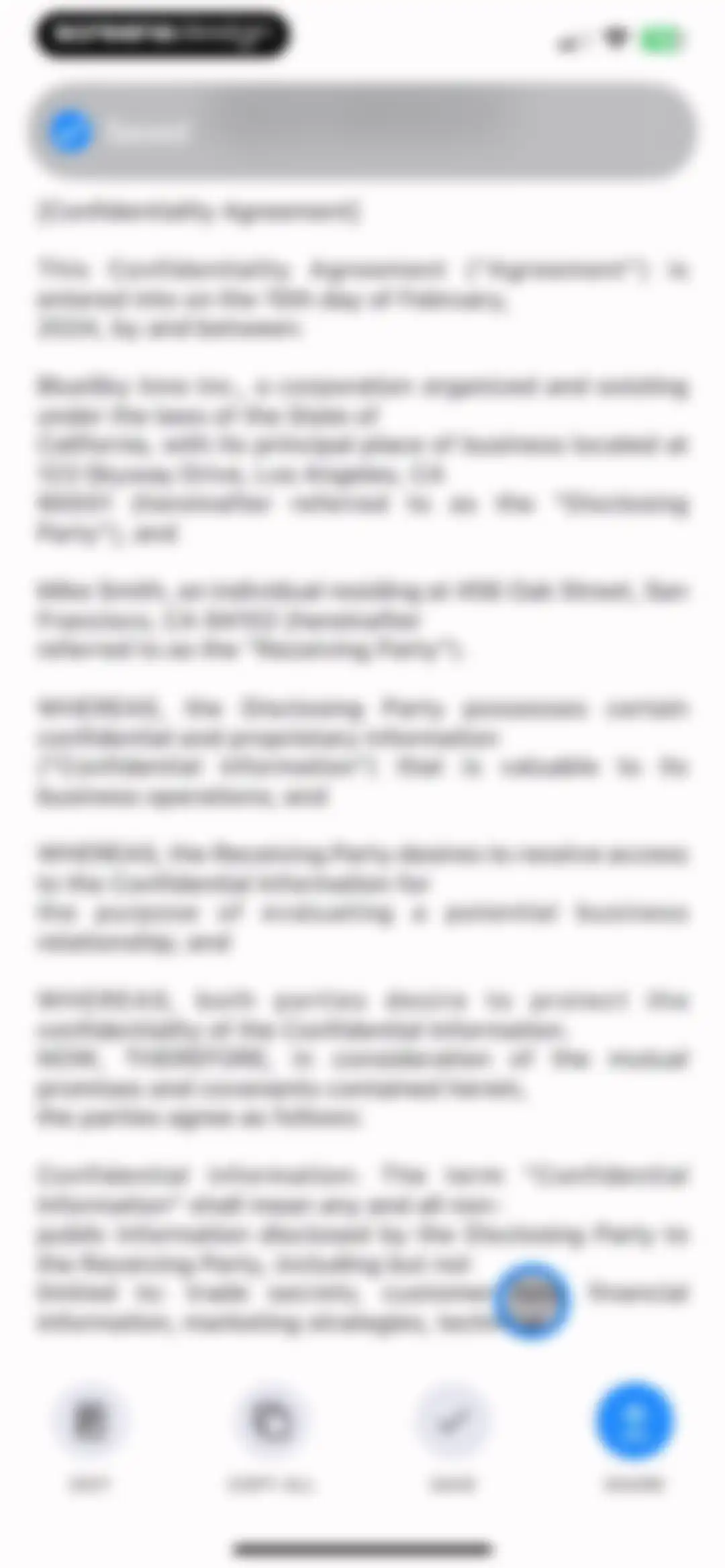 uScan - PDF Document Scanner screen 20