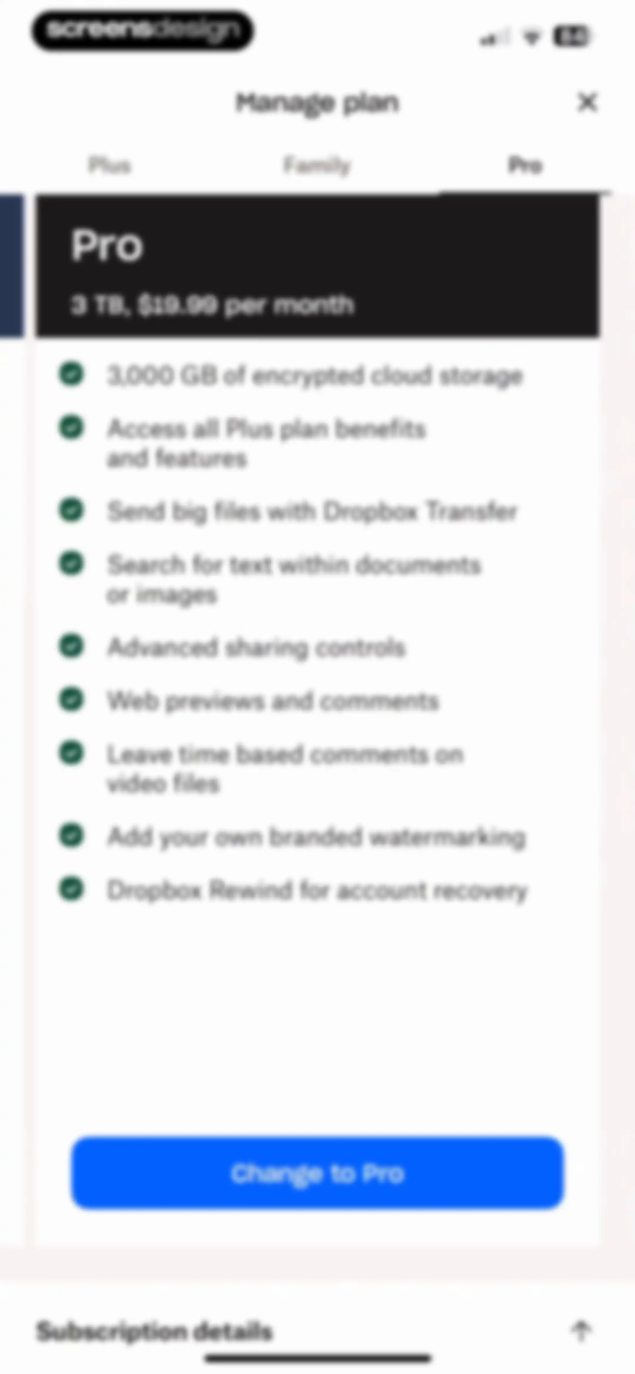 Dropbox: Cloud Storage Backup screen 125