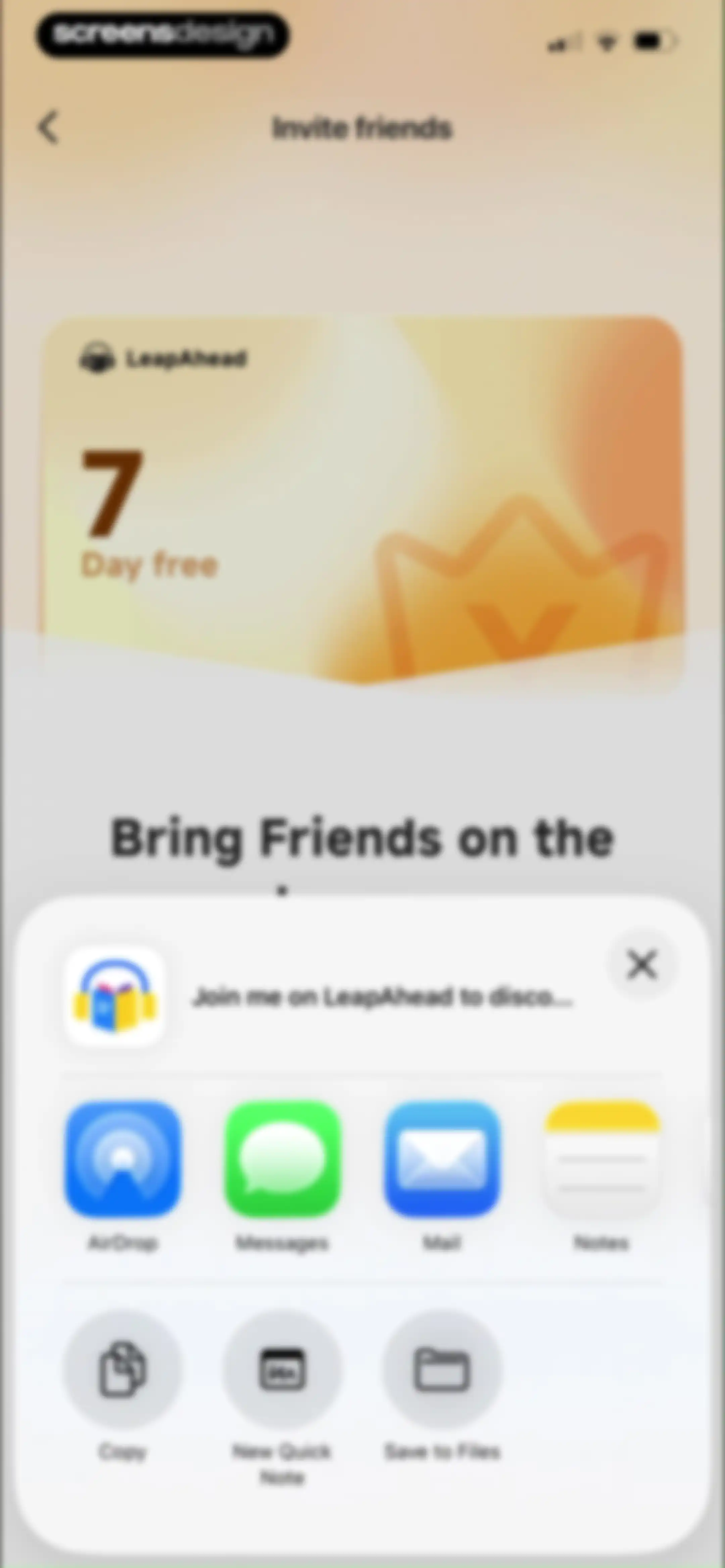 LeapAhead-Daily Book Cast screen 106