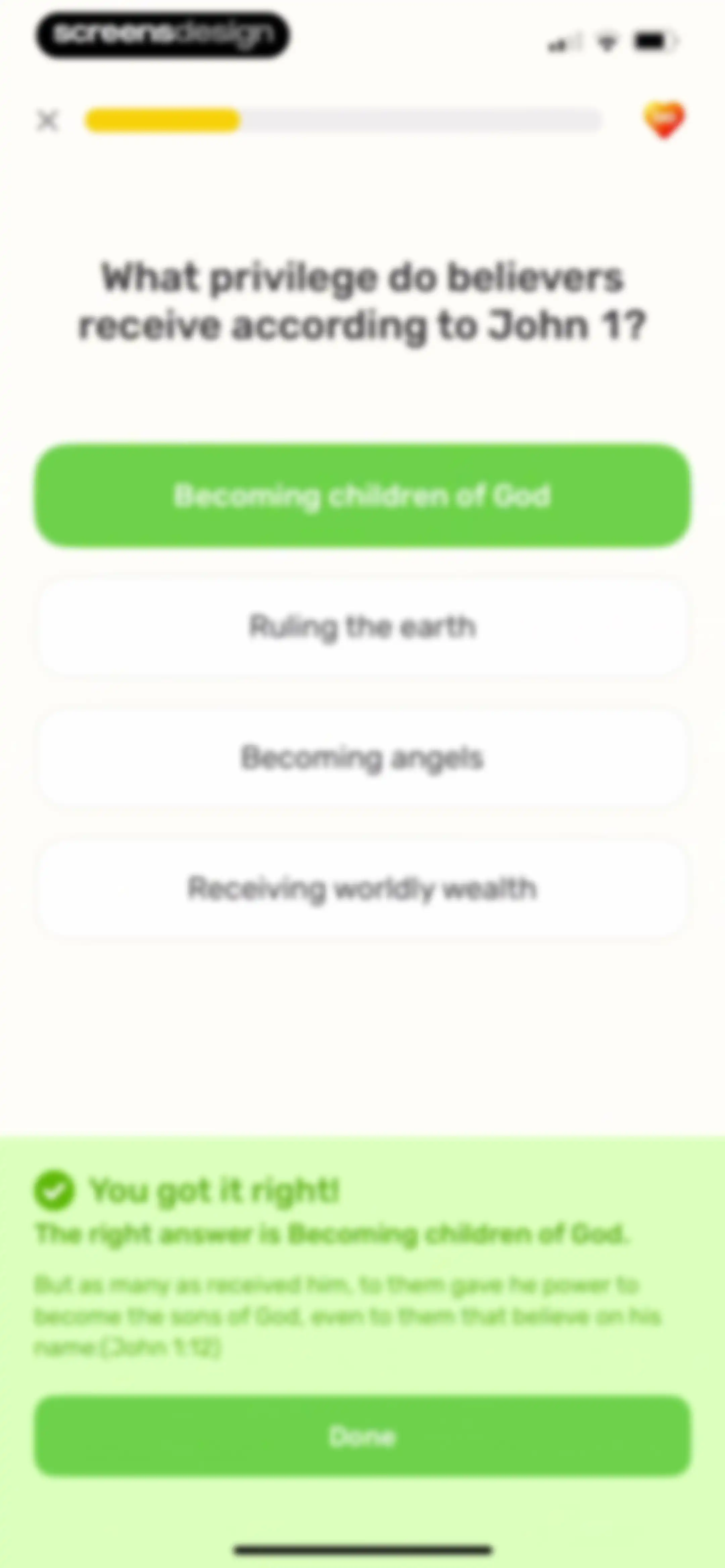 Bible Study - Manna screen 86