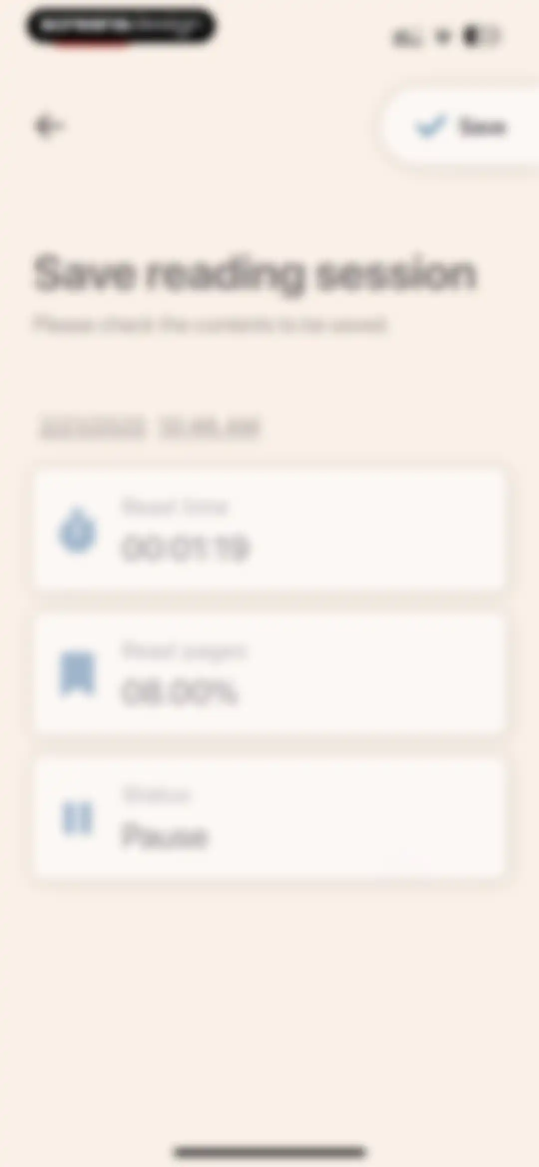 Bookmory - reading tracker screen 46