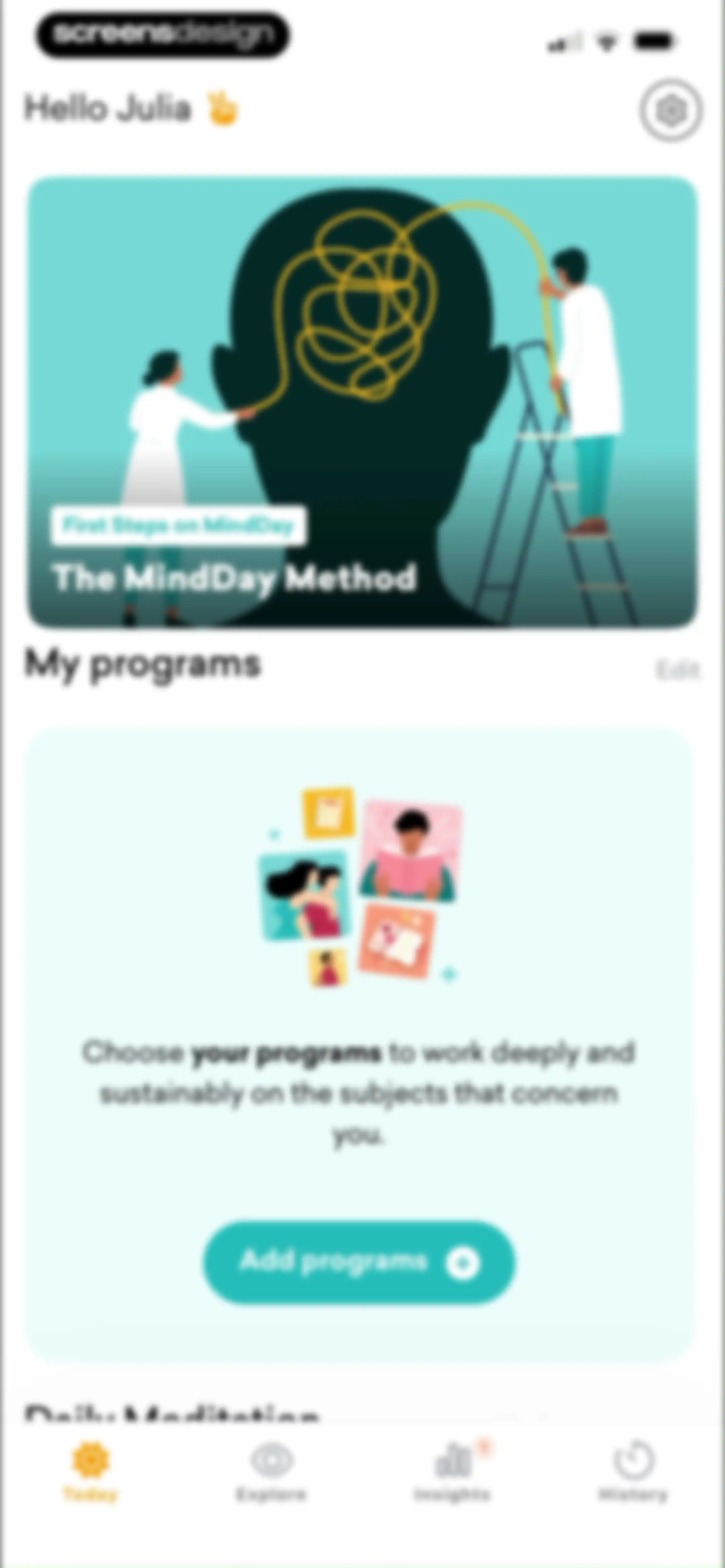 MindDay: Mental Health, Stress screen 59