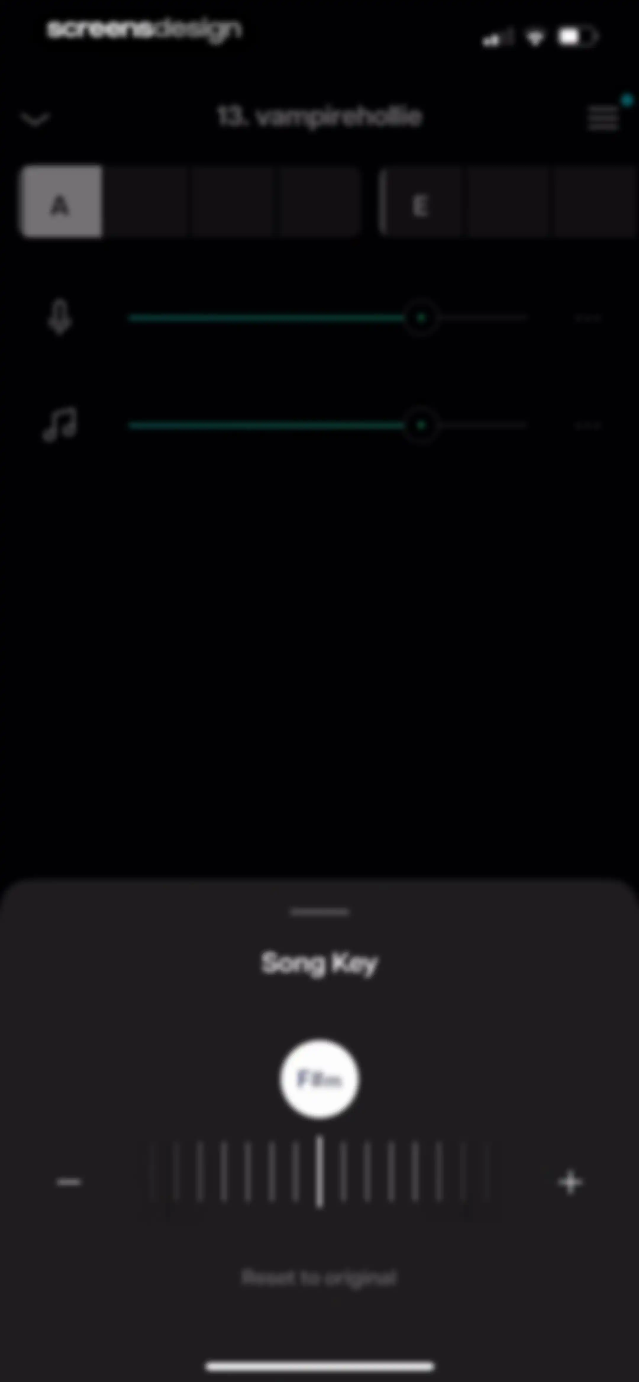 Moises: The Musician's App screen 27