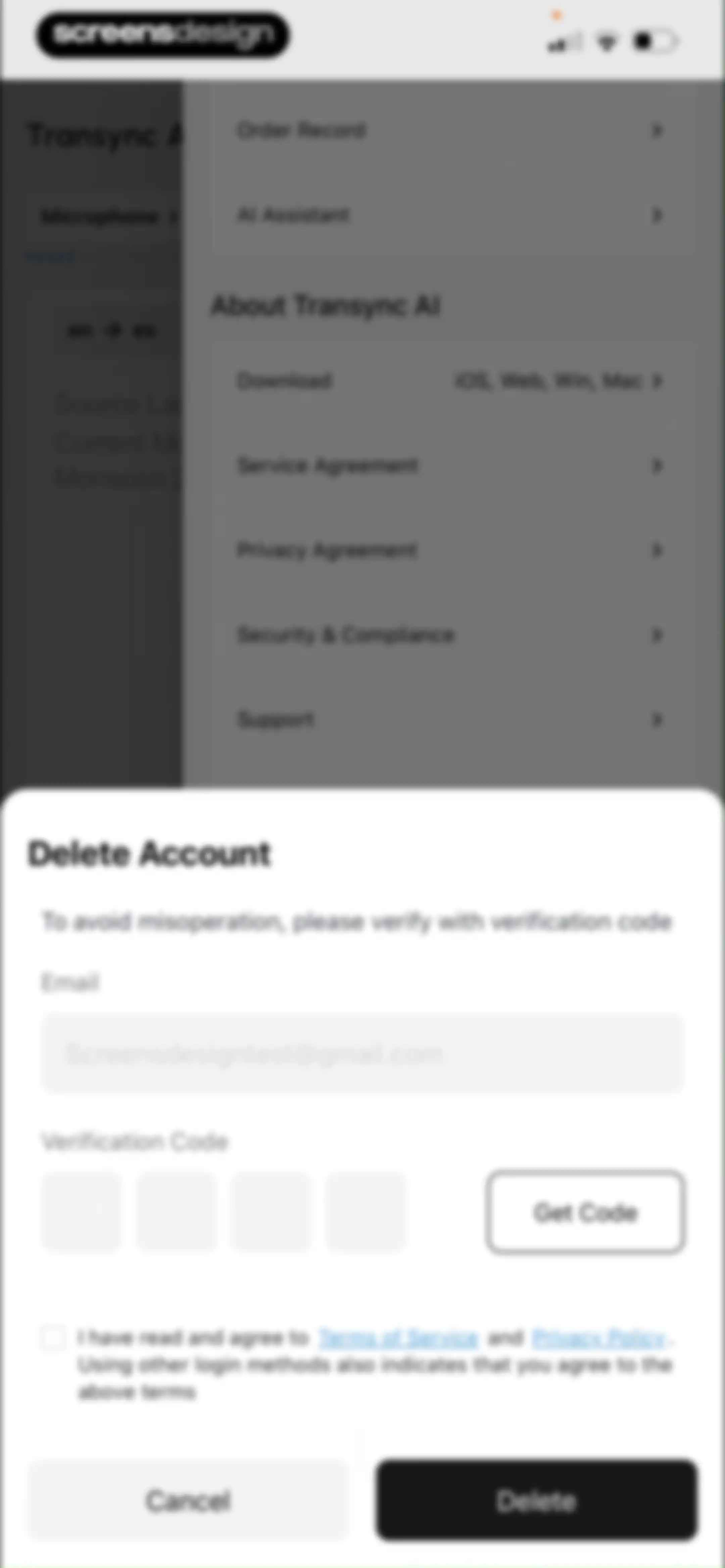 Transync AI - Translator screen 57
