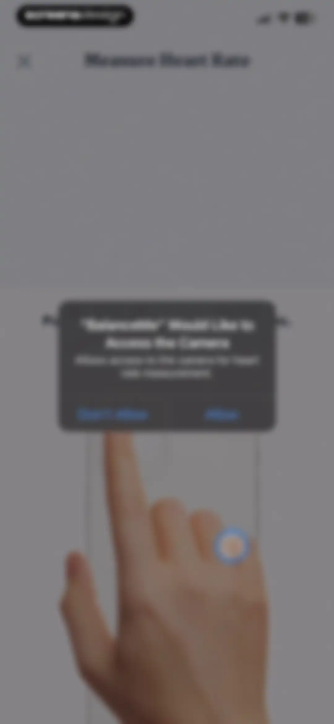 BalanceMe-Health AI&Self Care screen 8