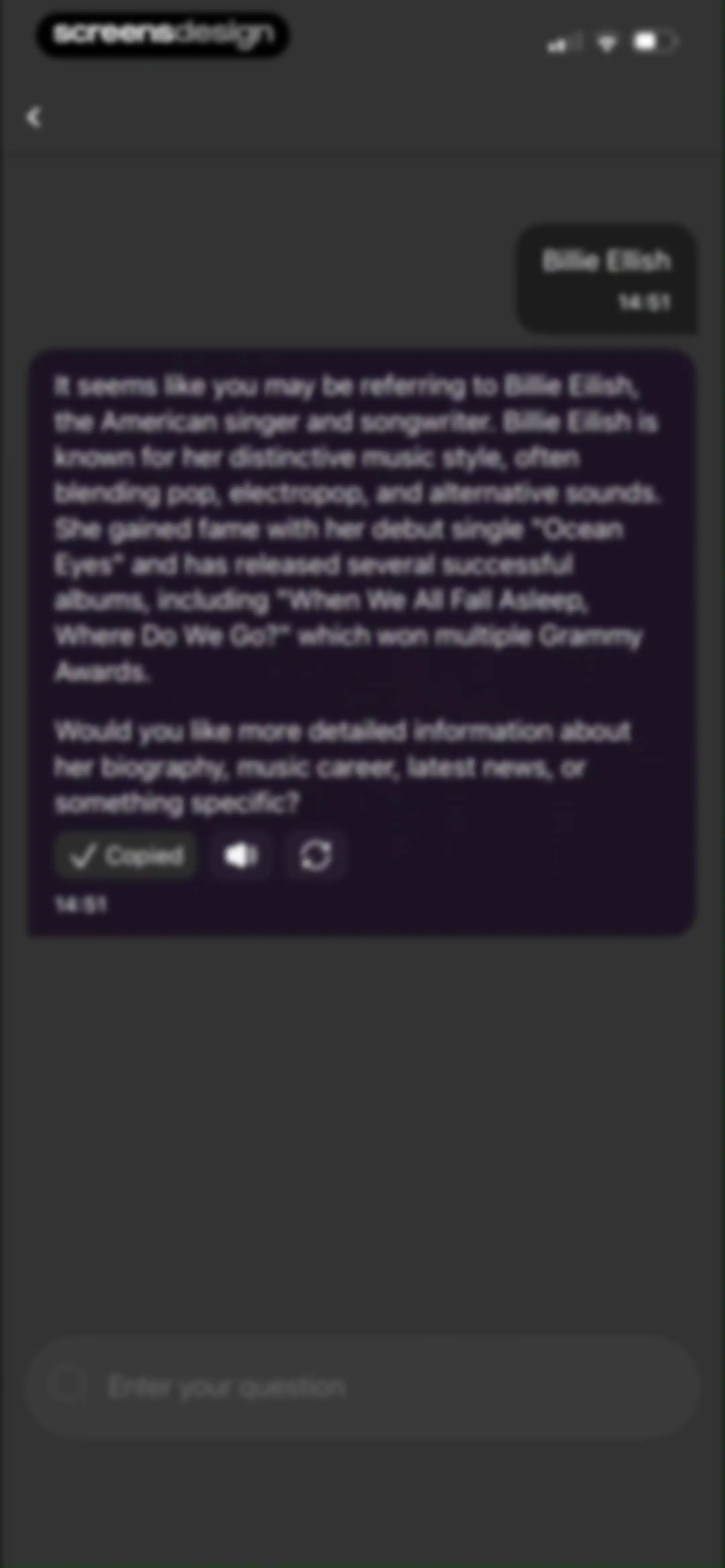 Ocean AI－Chatbot・Ask Anything screen 17