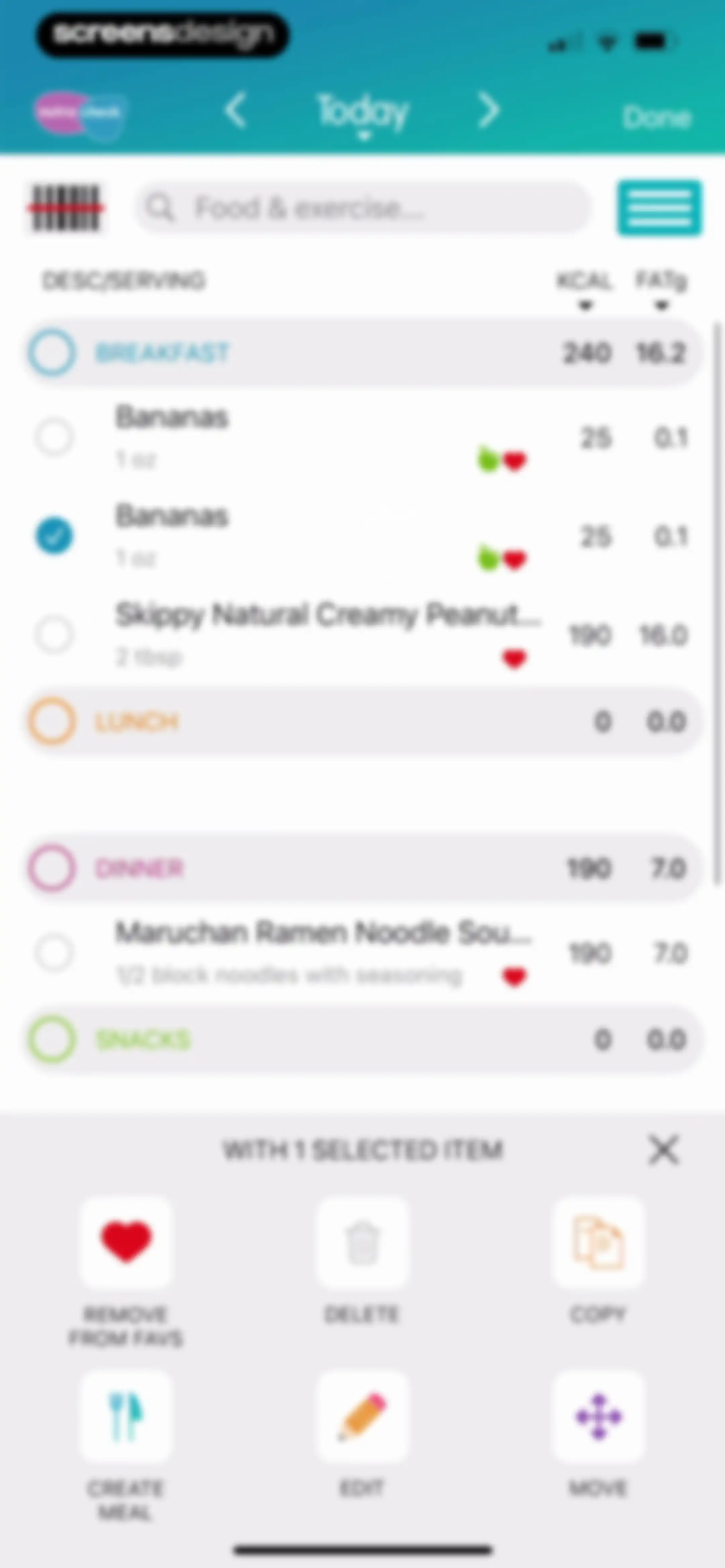Calorie Counter + screen 46
