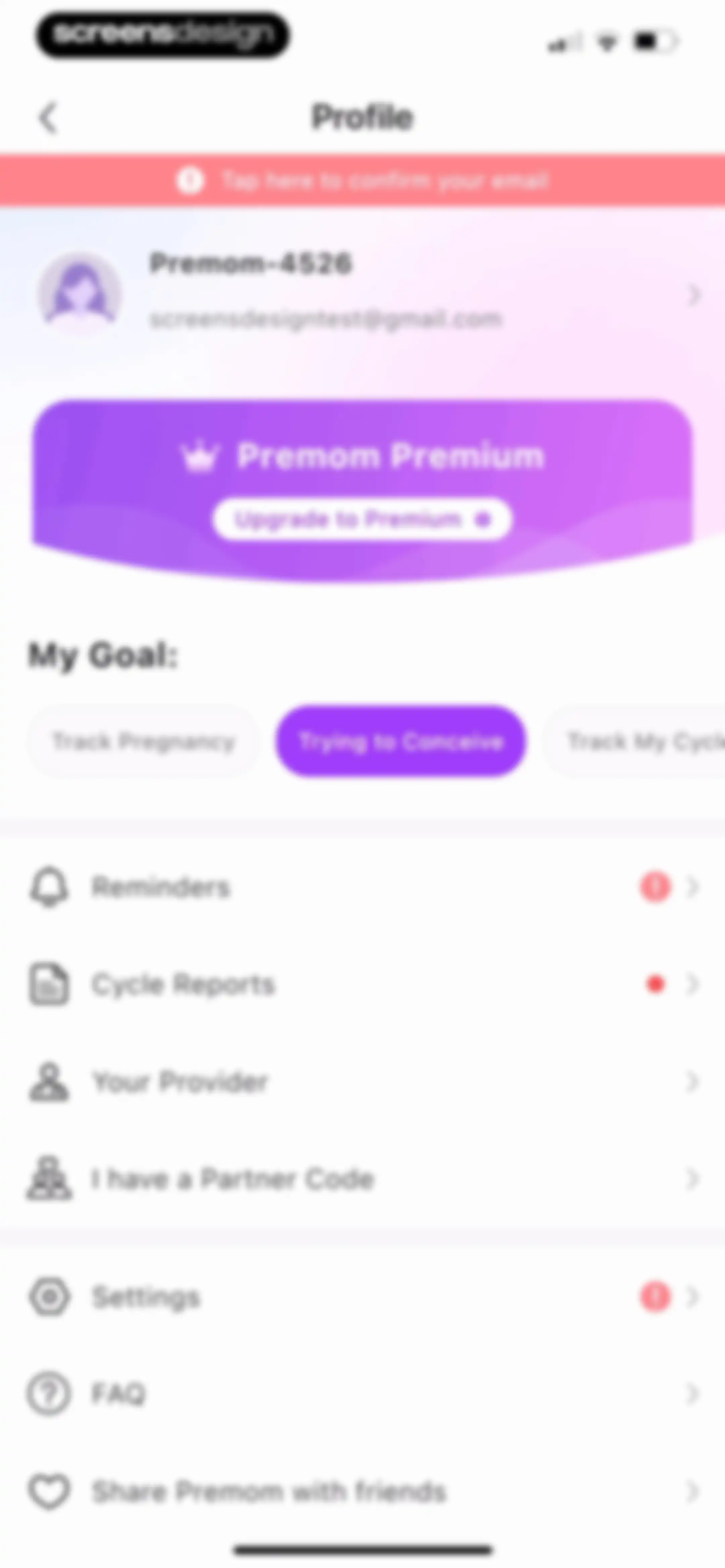 Premom-Ovulation Tracker, PCOS screen 232