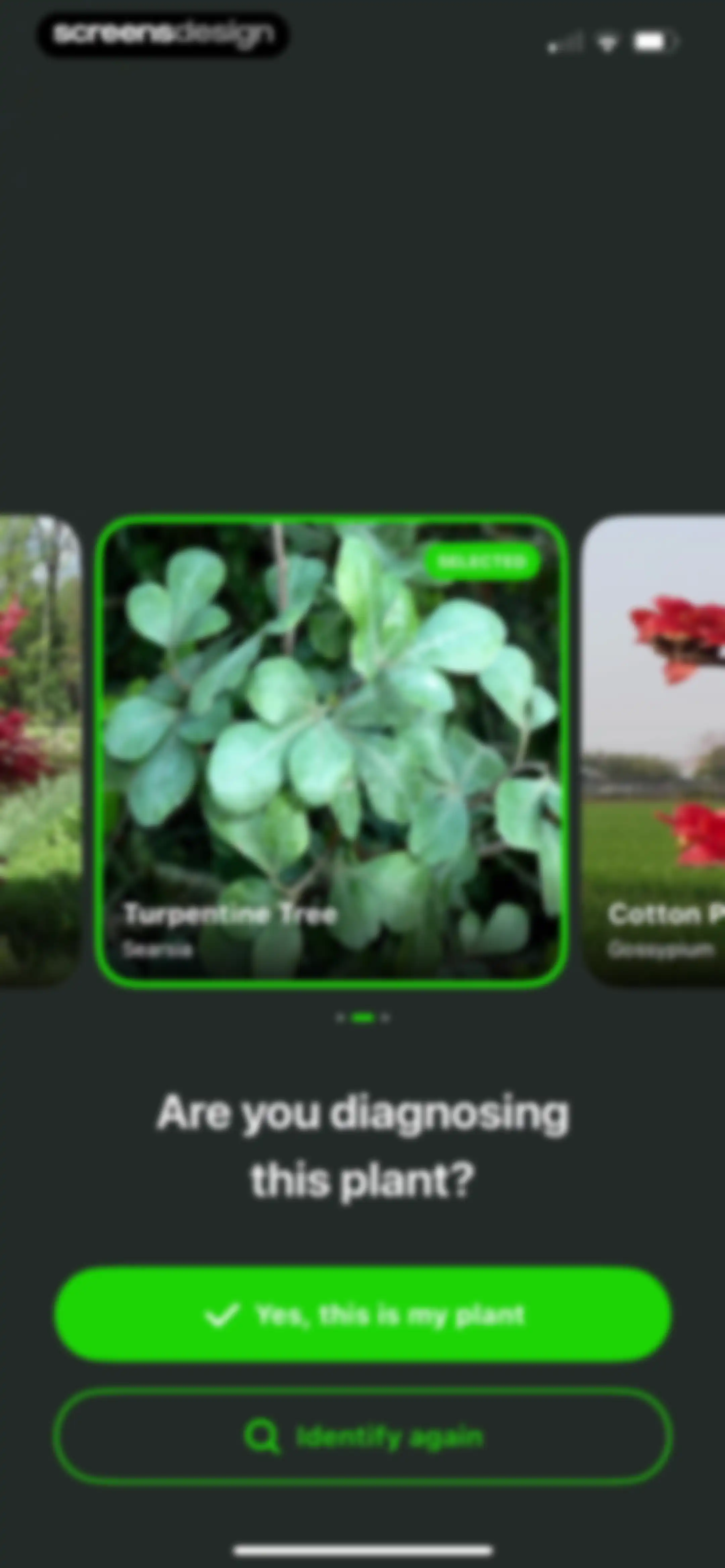 Plant Identifier & Care App screen 122