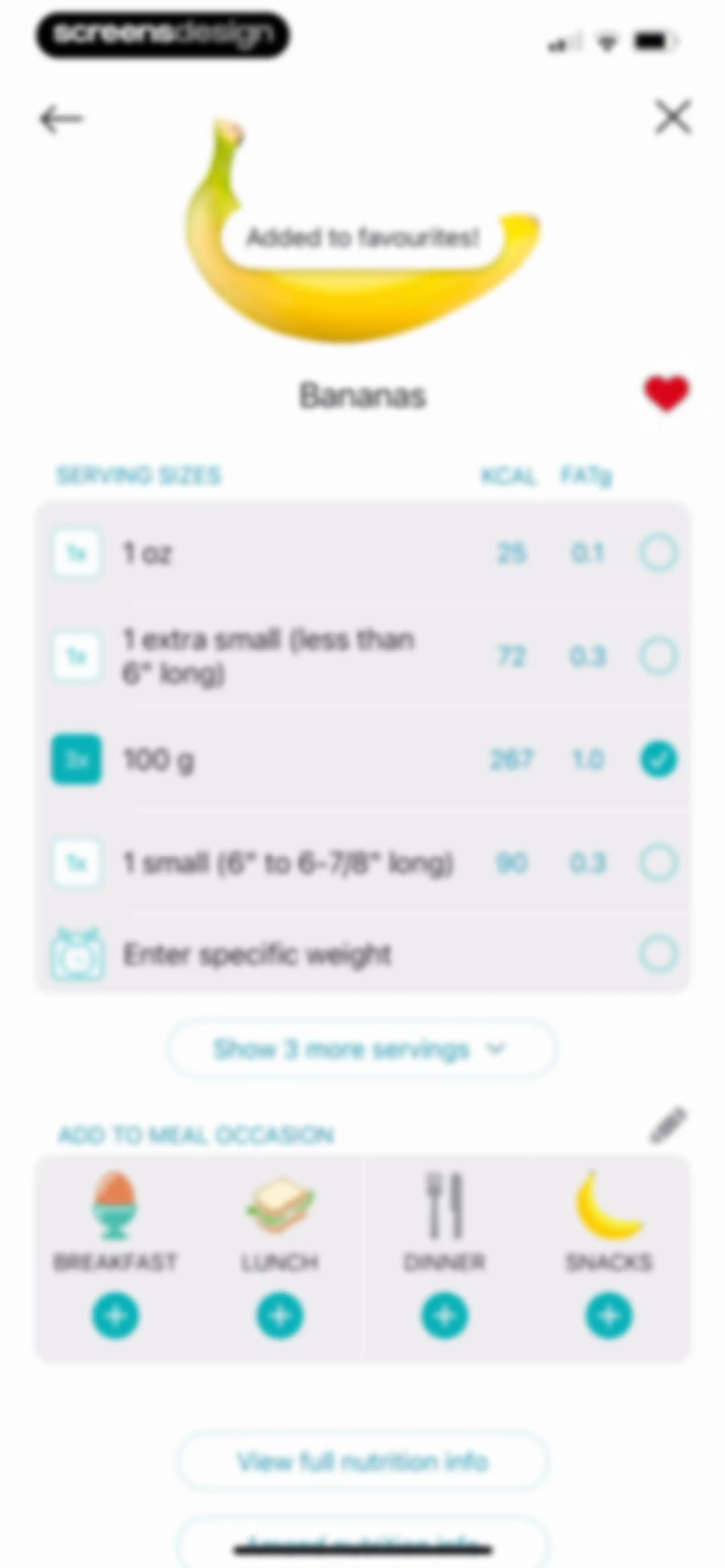 Calorie Counter + screen 29