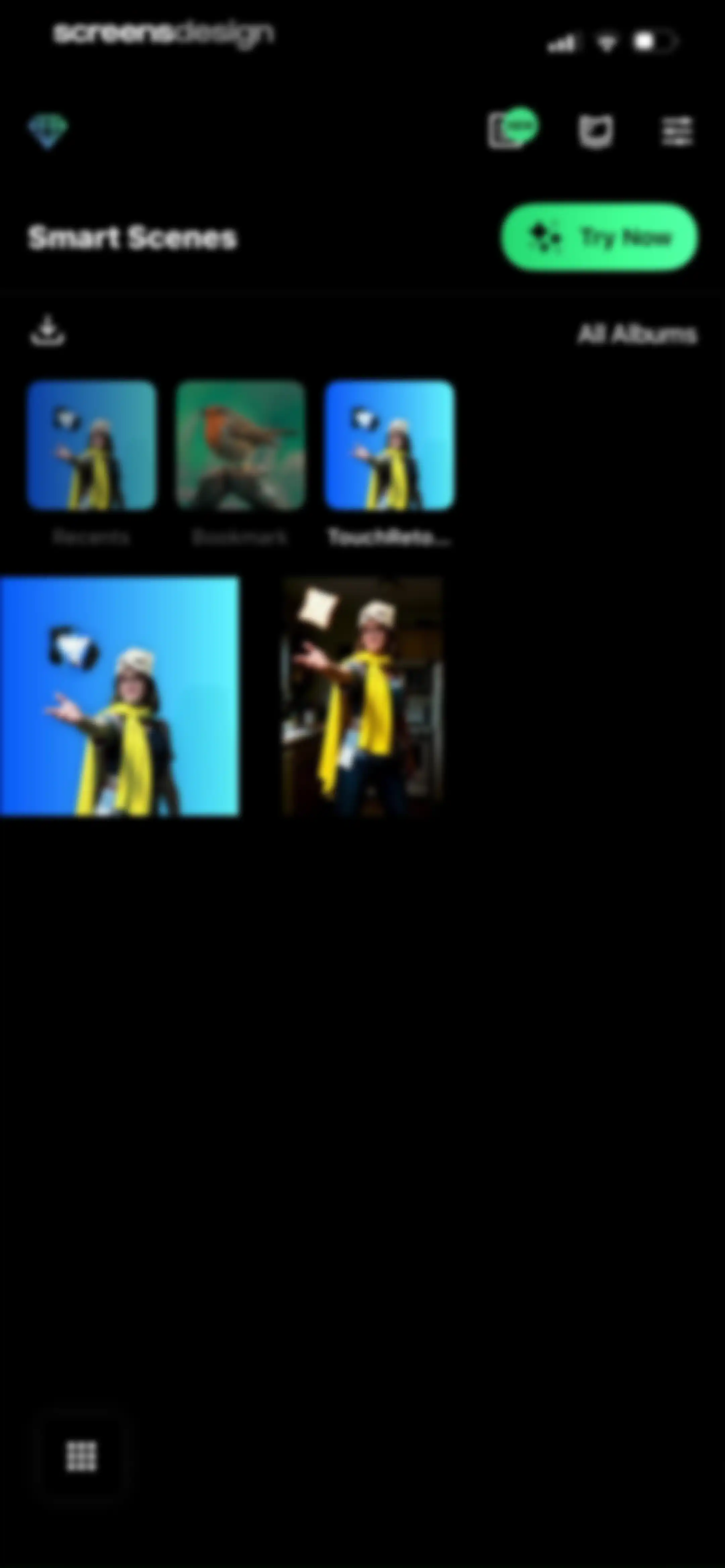 TouchRetouch screen 78