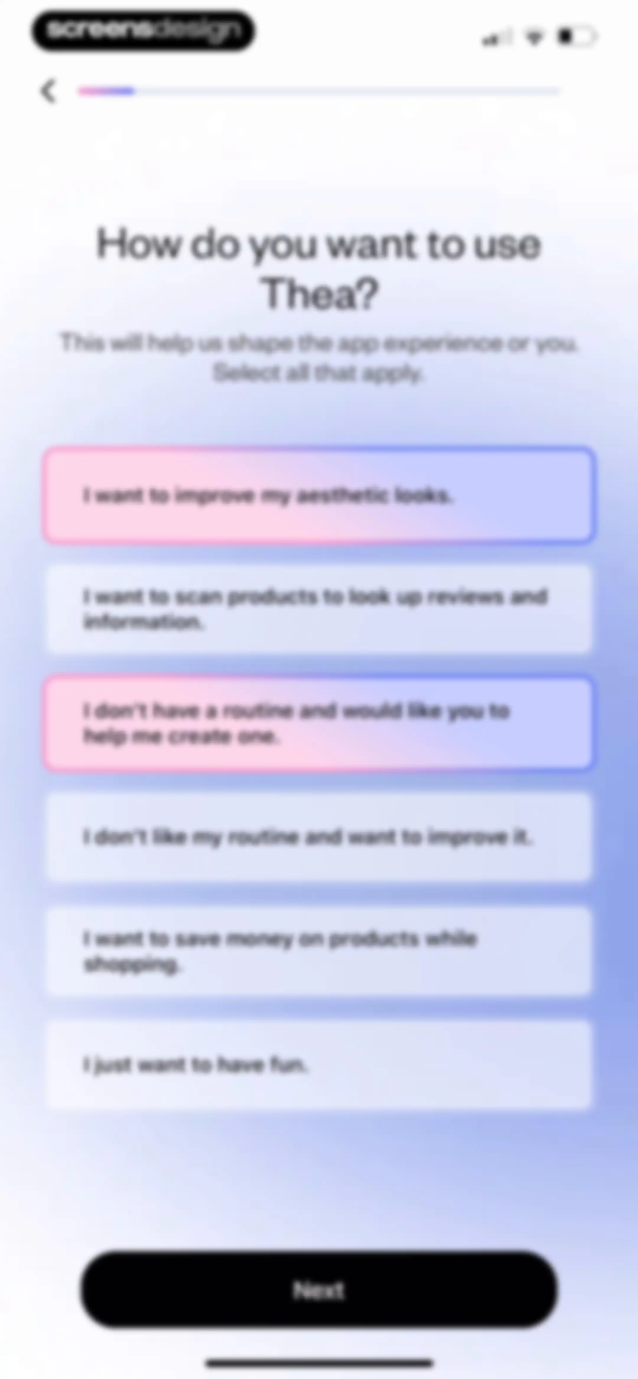 Thea - #1 Beauty App screen 6