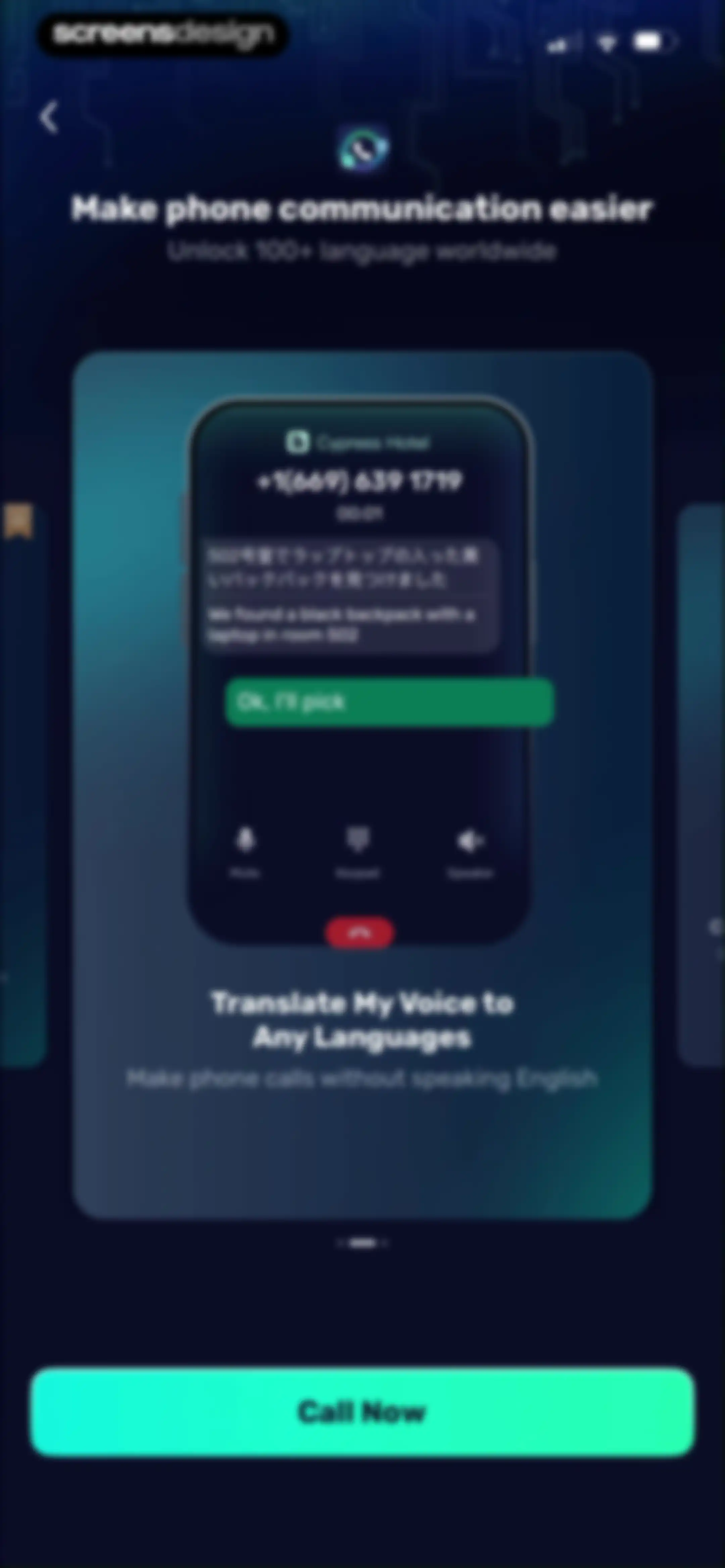 AI Phone:Call&Voice Translator screen 135