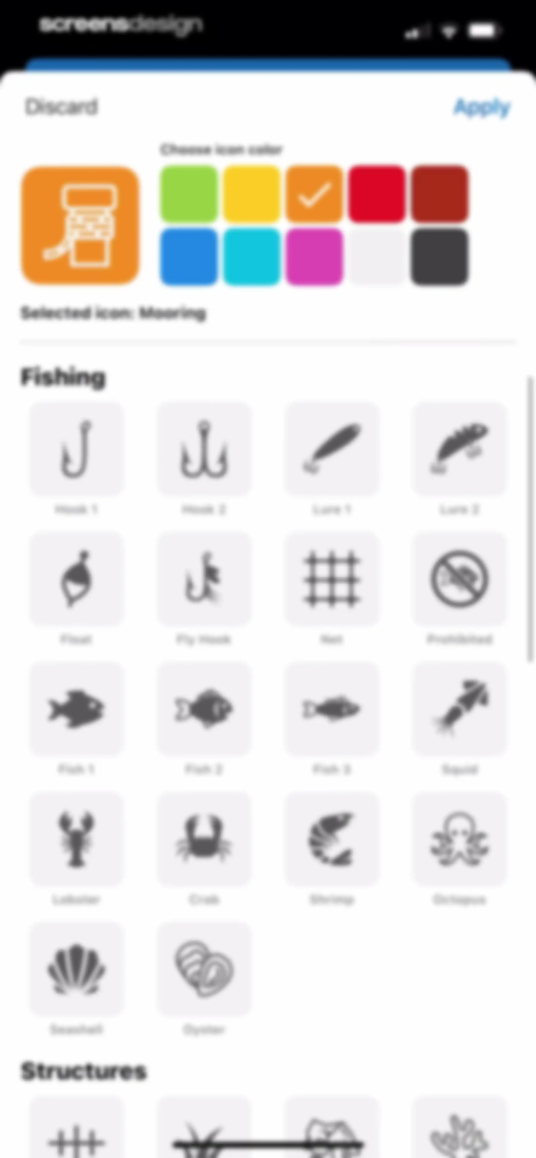 Fishing Points: Map & Forecast screen 23