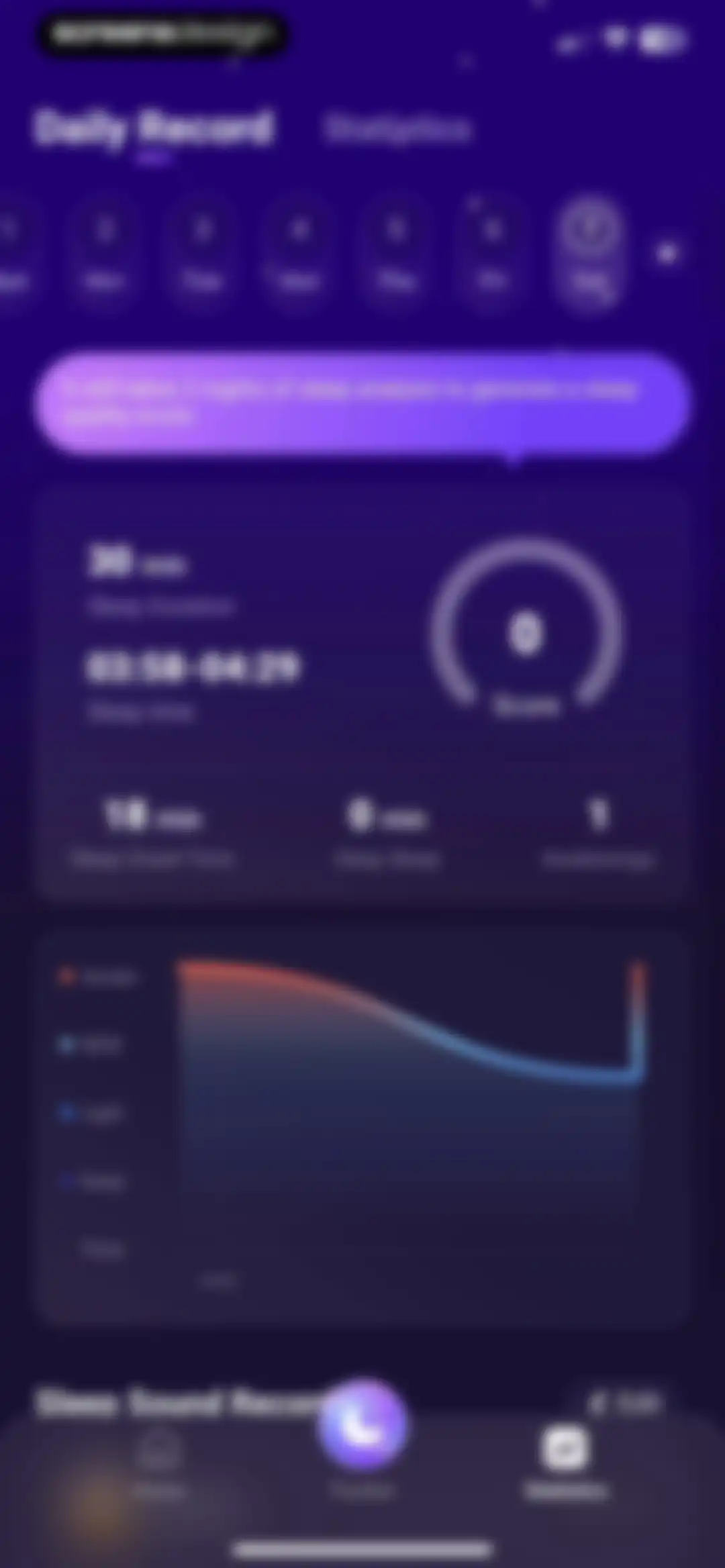 Sleep Well: Snore & Sleep Talk screen 69
