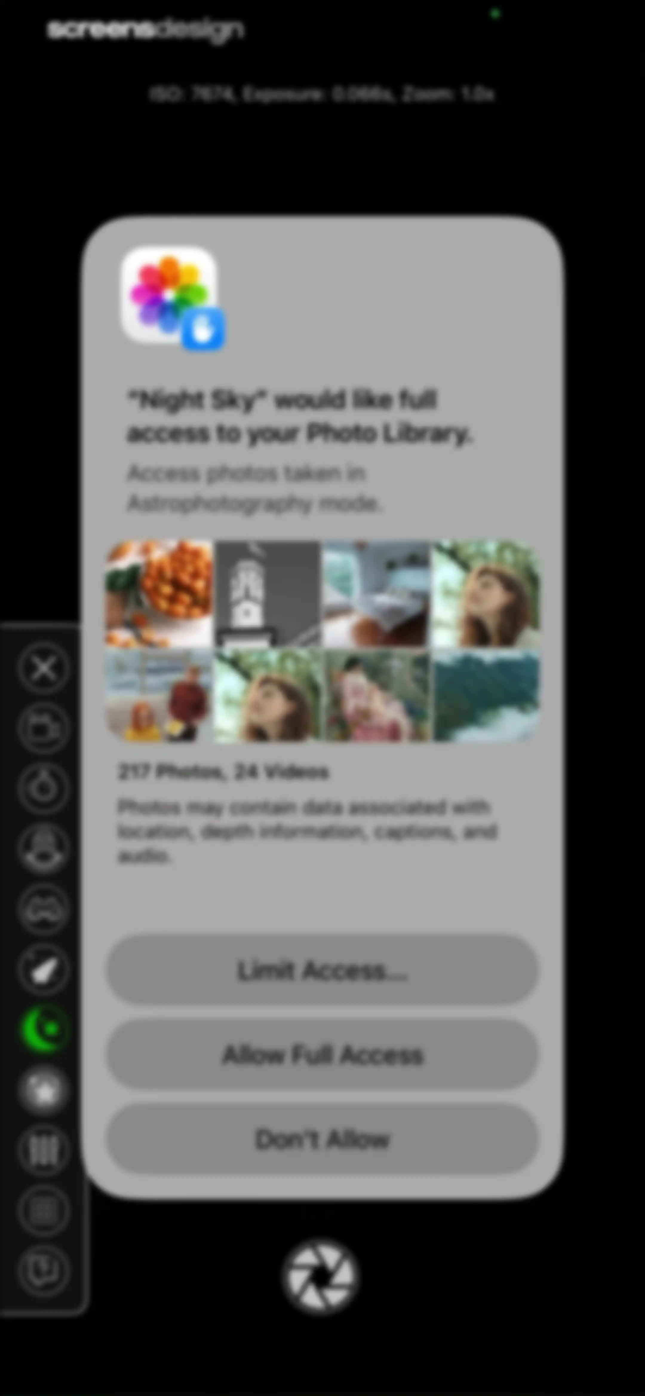 Night Sky screen 104