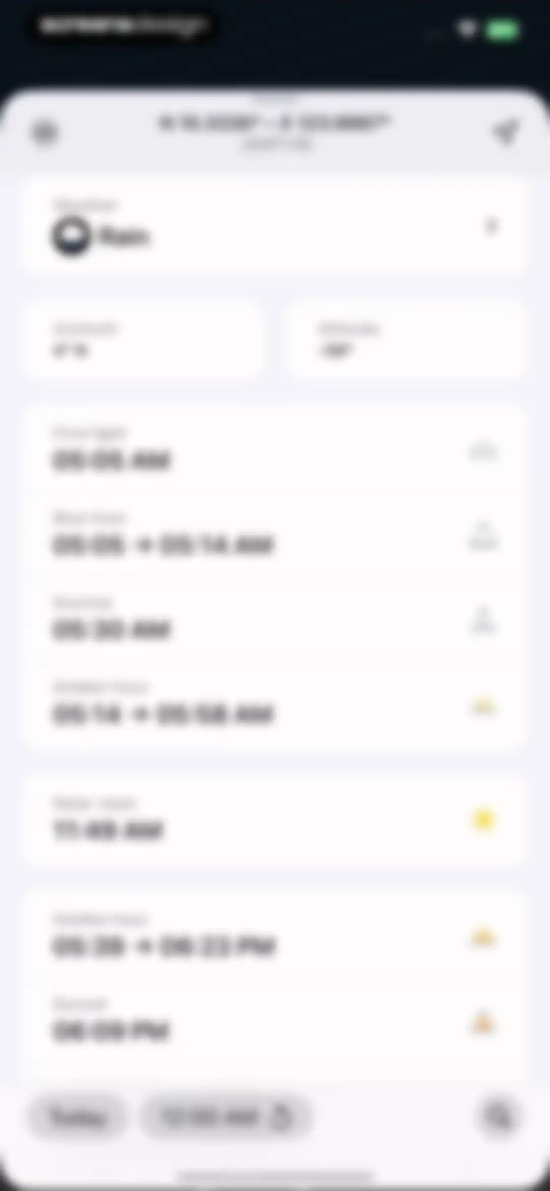 Sunlitt: Sun tracker & seeker screen 36