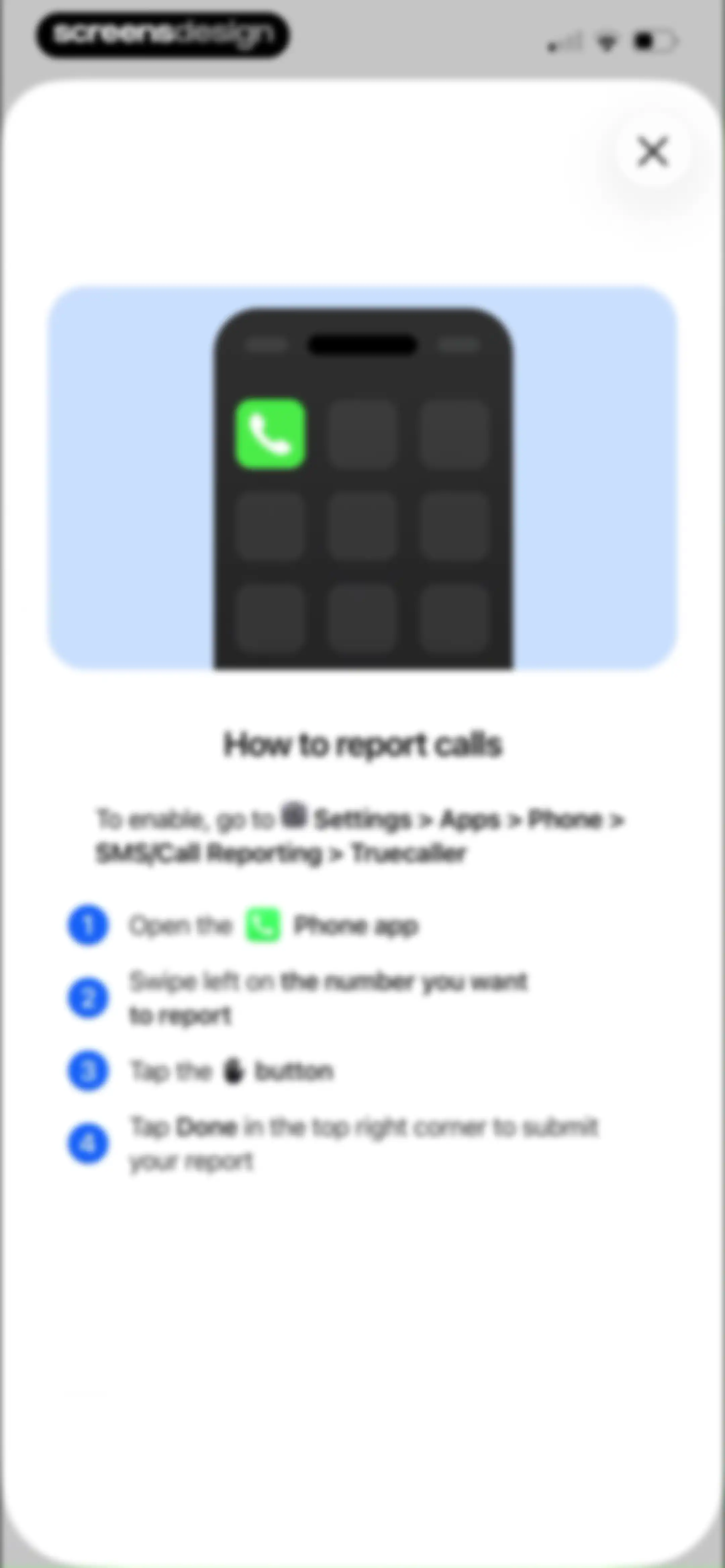 Truecaller: Premium Caller ID screen 78