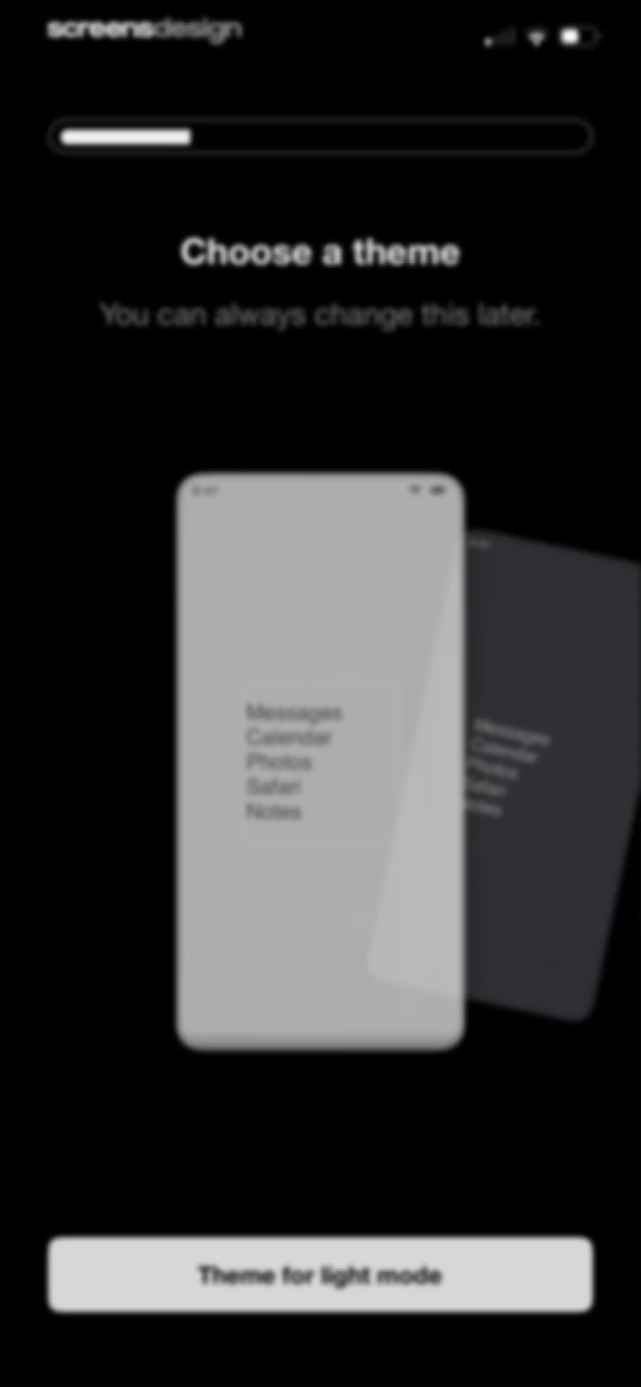 Blank Spaces Launcher screen 15