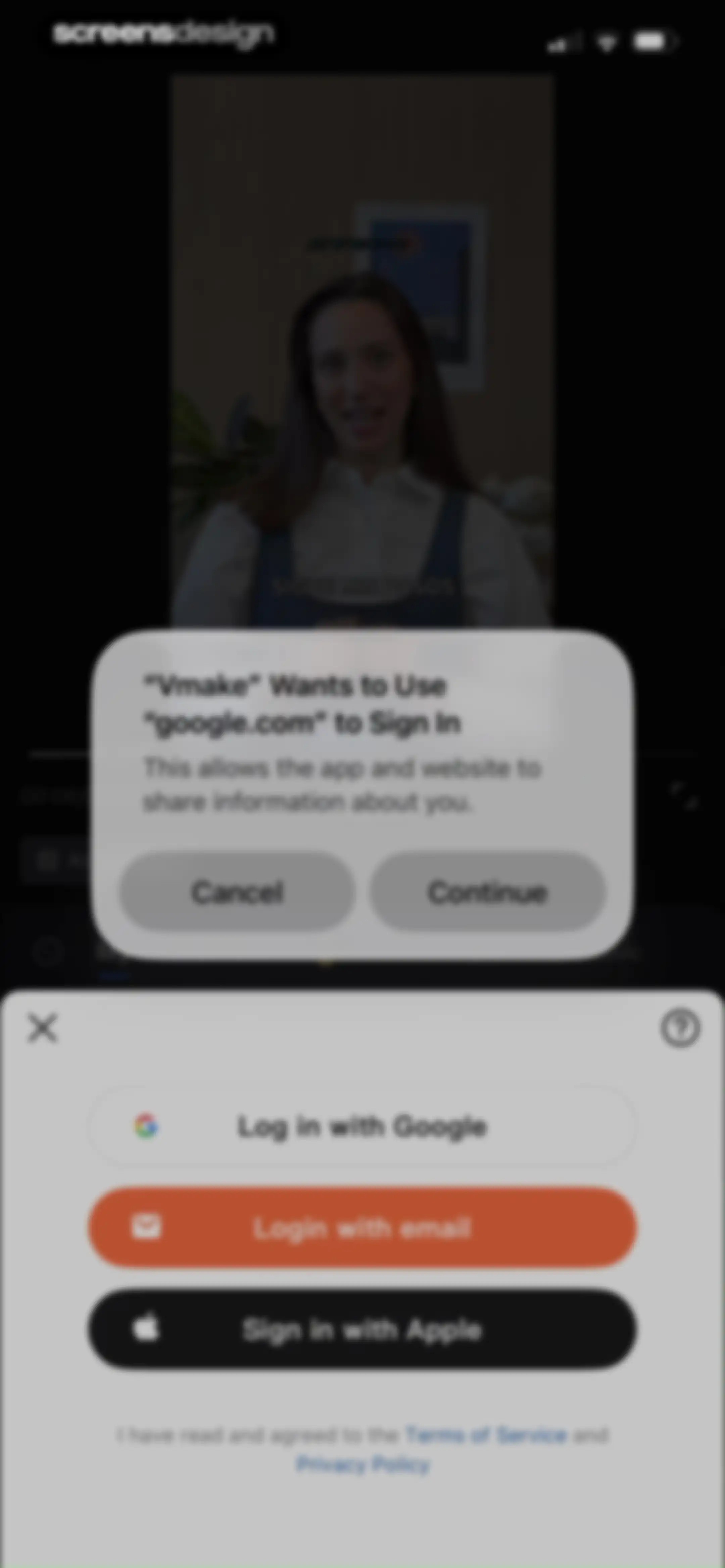 Vmake Labs: create viral video screen 39