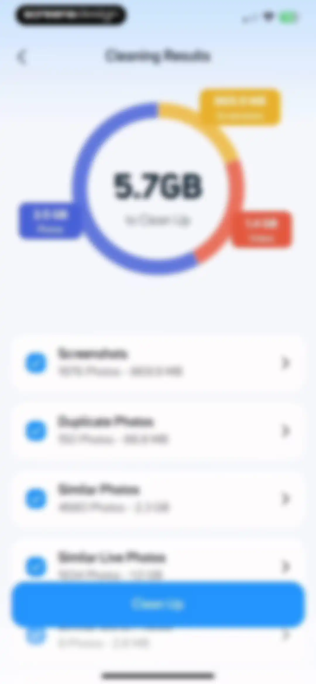 Quick Cleaner : Clean Storage screen 13