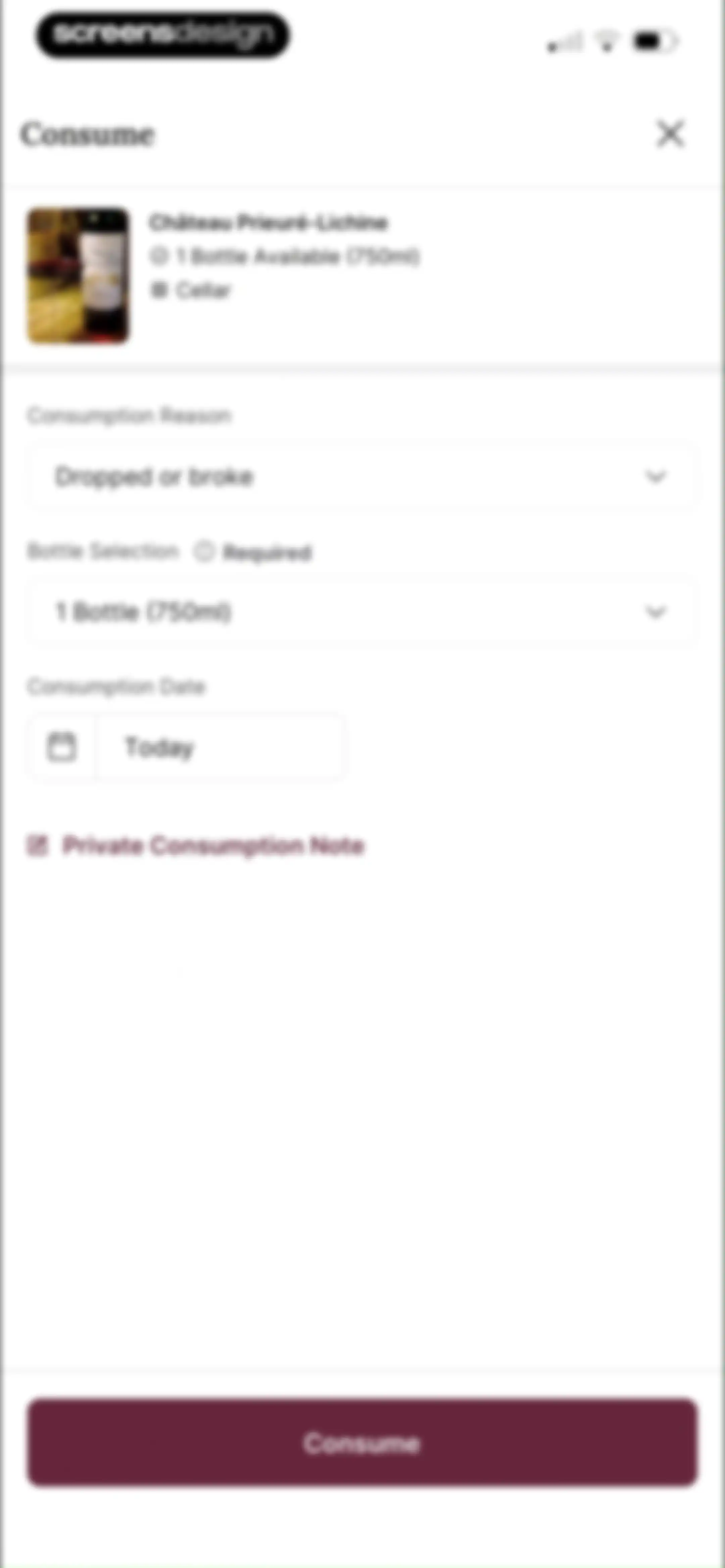 CellarTracker: #1 Wine Tracker screen 112