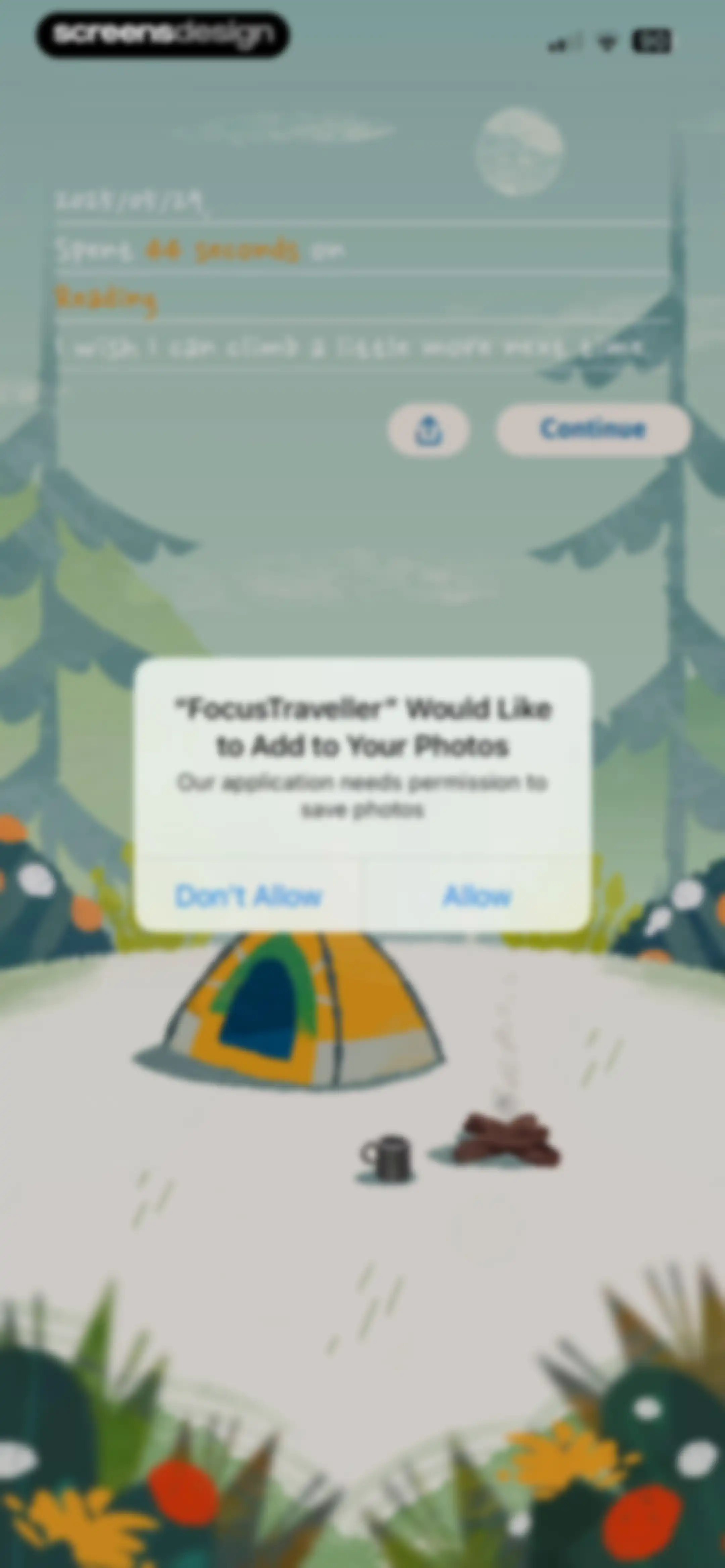 Focus Traveller - Flow Timer screen 37