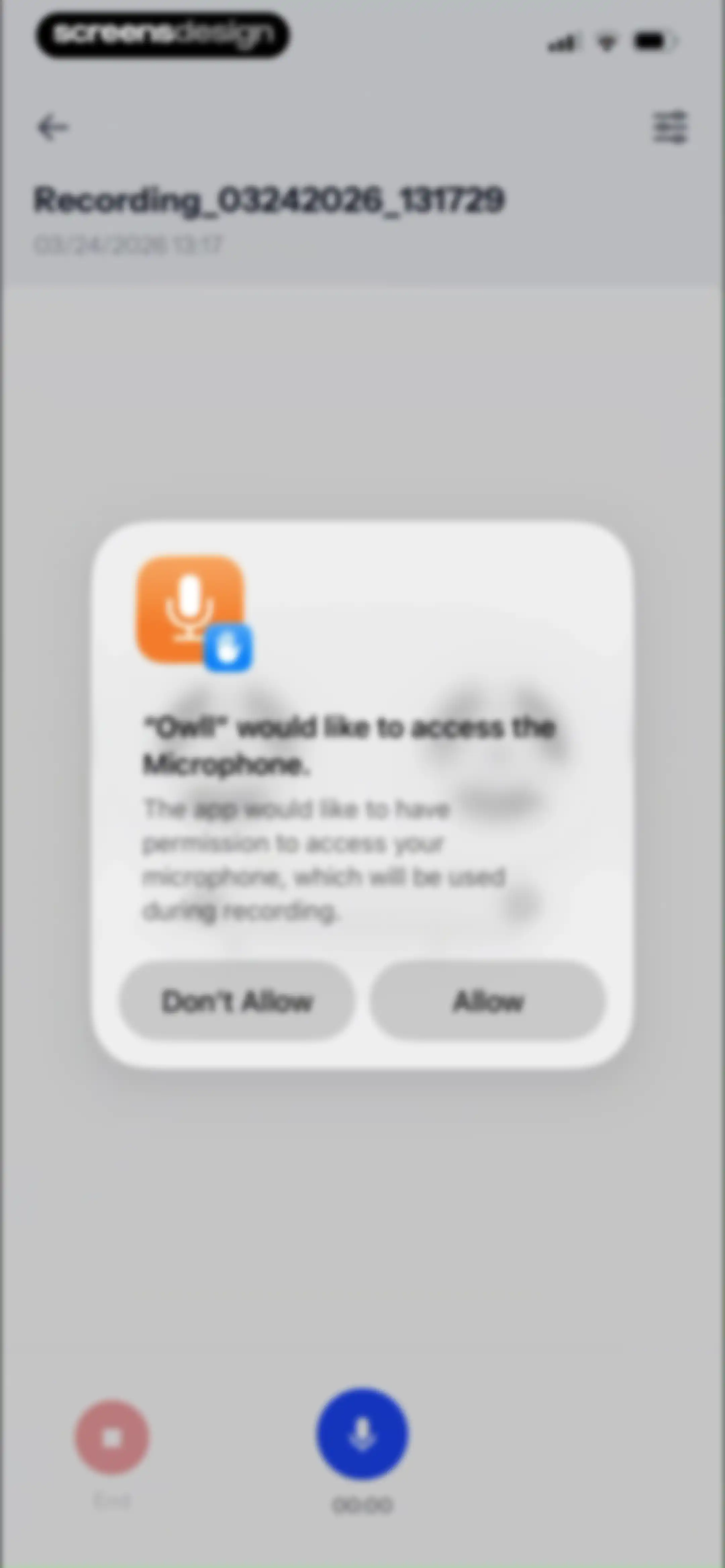 Owll:AI Note Taker & Assistant screen 21