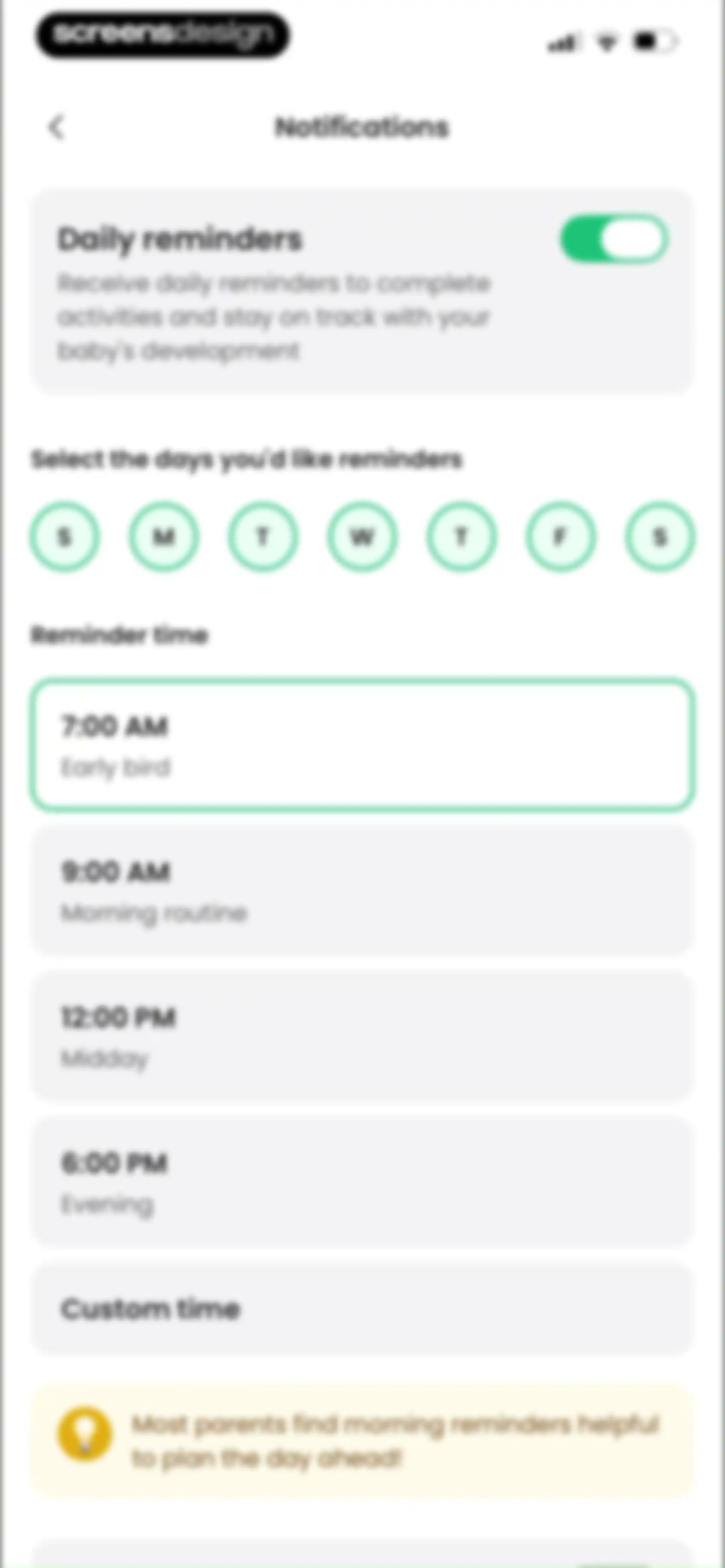 Baby Leap: Milestone Tracker screen 92