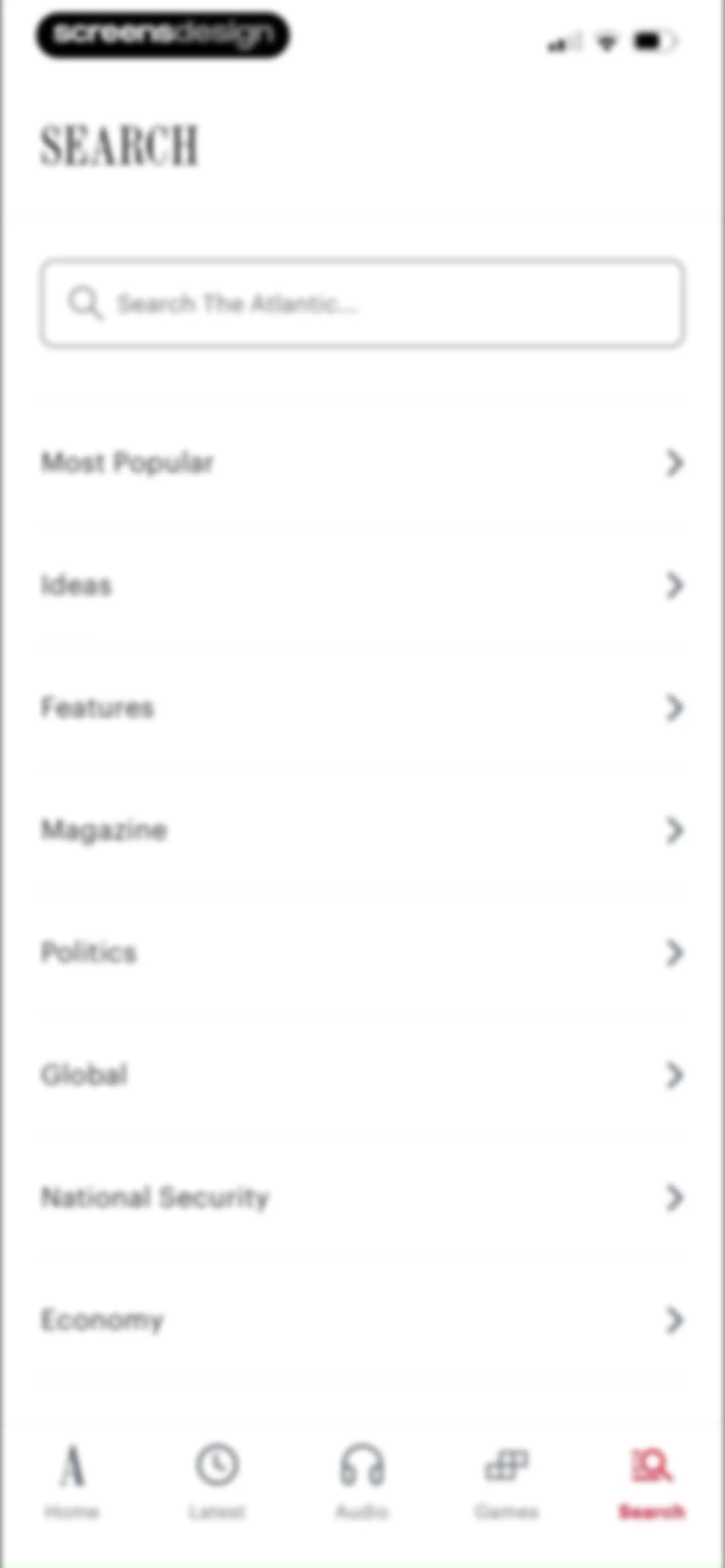 The Atlantic Magazine screen 79