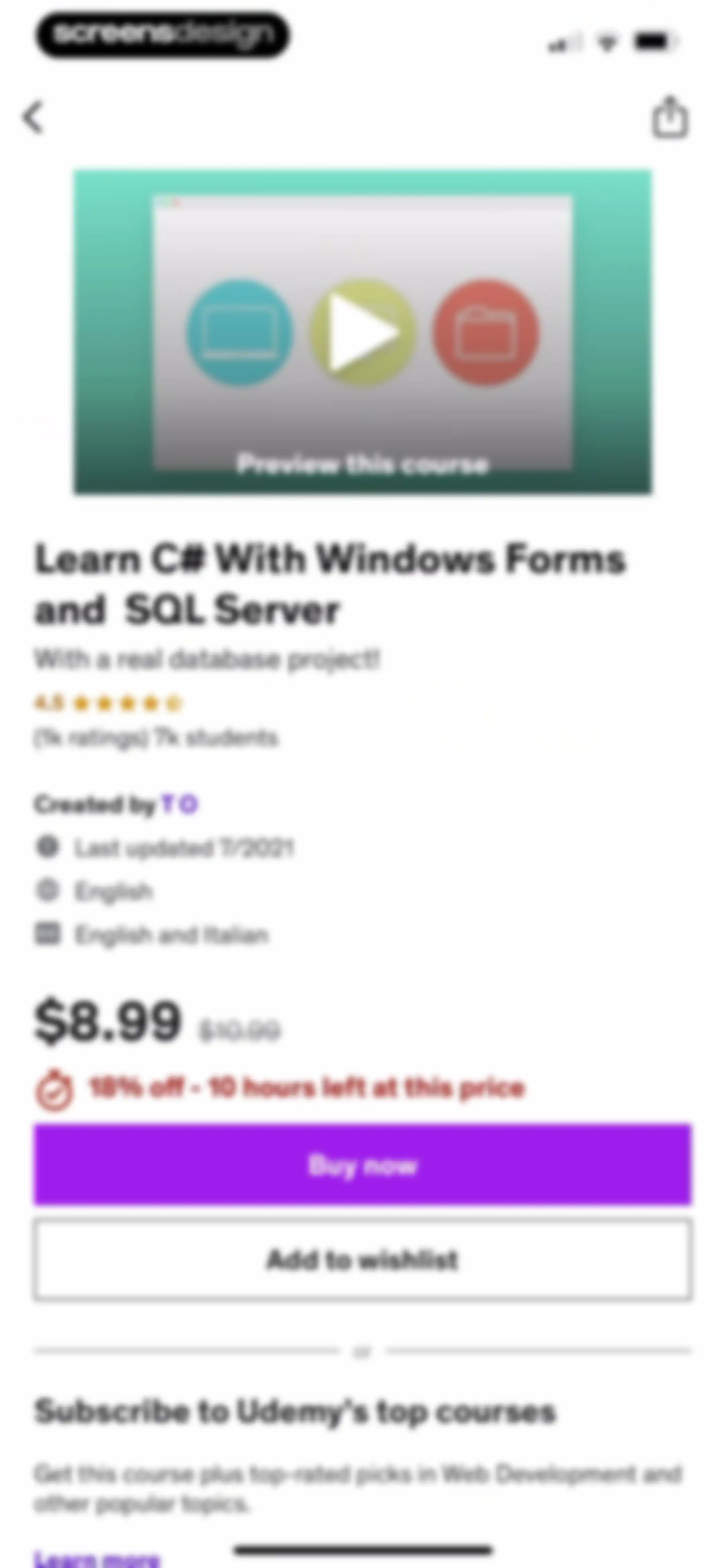 Udemy Online Video Courses screen 16
