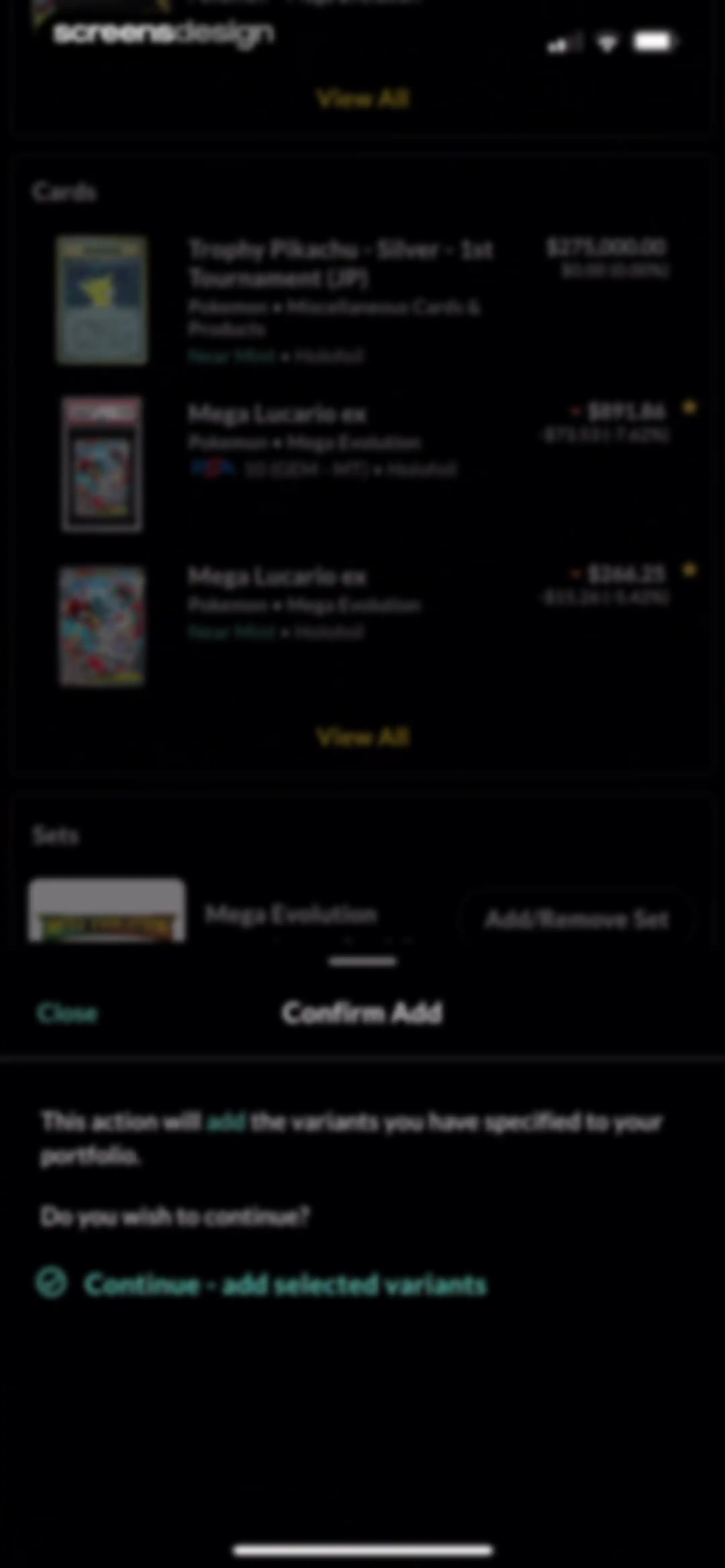 Collectr - TCG Collector App screen 70